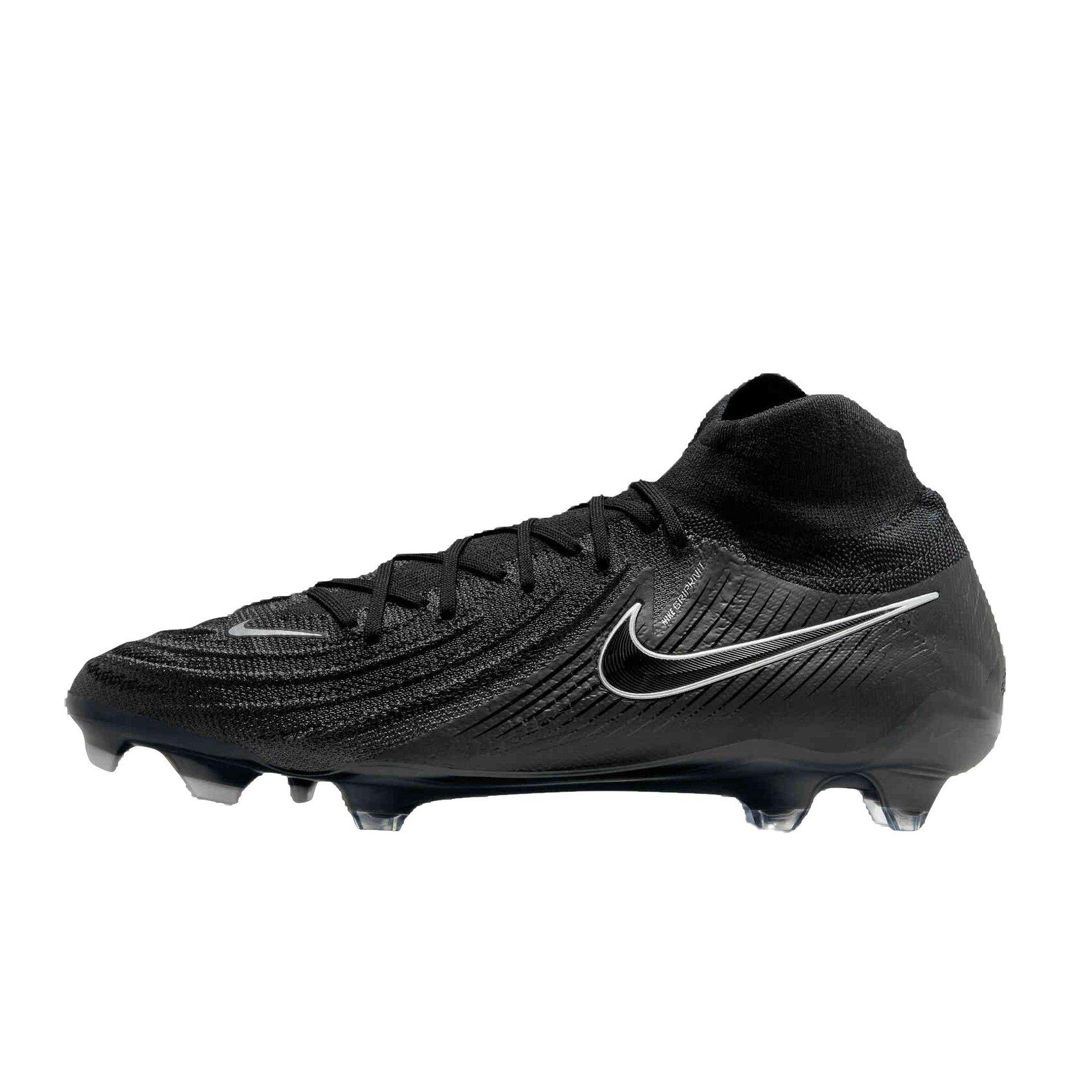 Nike Phantom Luna II Elite FG "Black/Black" Men's Soccer Cleat - BLACK/BLACK Thumbnail View 2