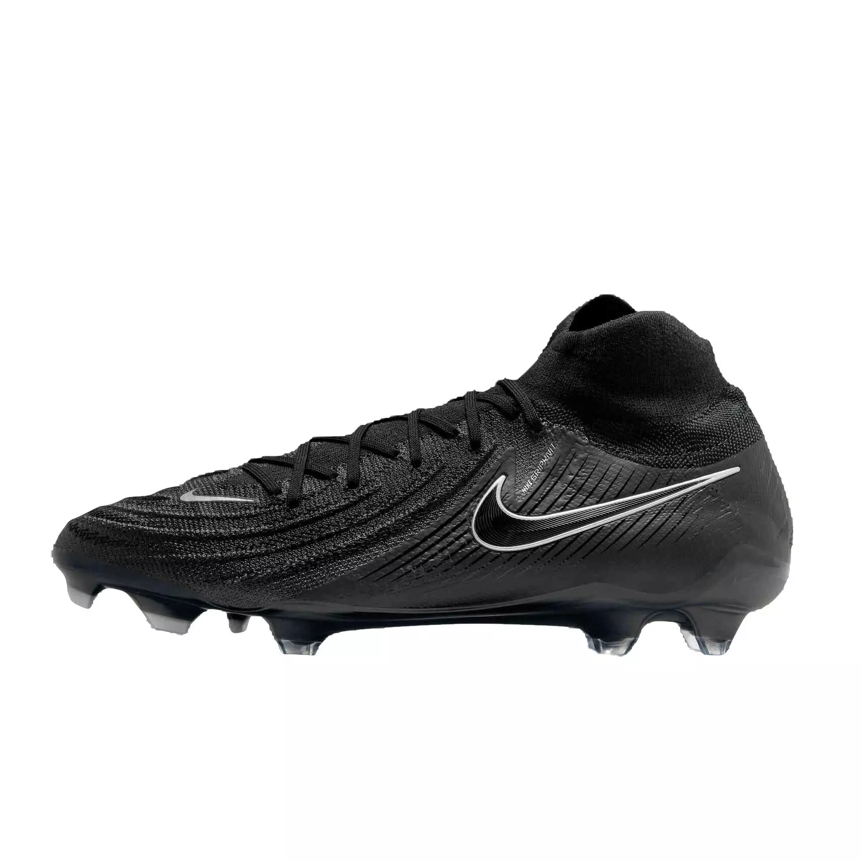 Nike Phantom Luna II Elite FG "Black/Black" Men's Soccer Cleat - BLACK/BLACK