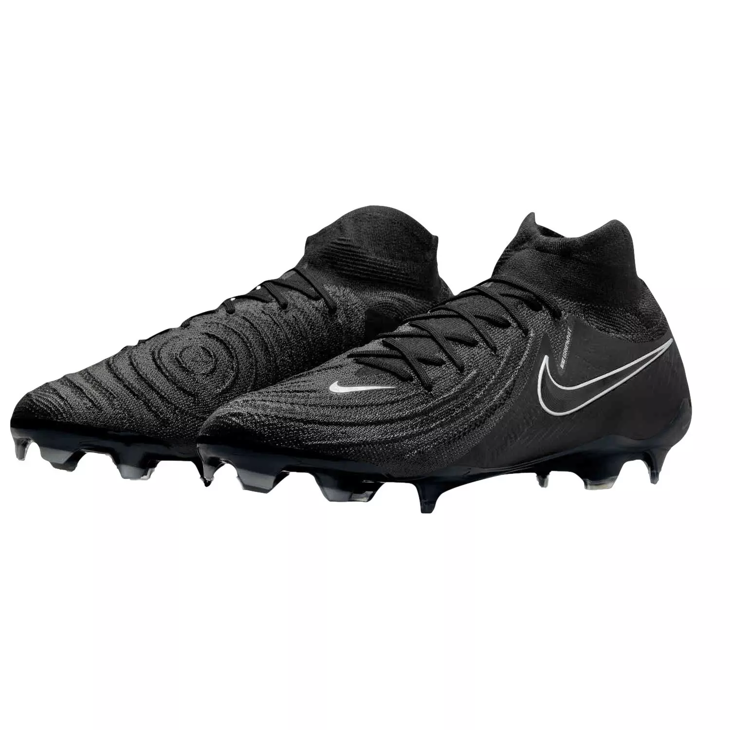 Nike Phantom Luna II Elite FG "Black/Black" Men's Soccer Cleat - BLACK/BLACK