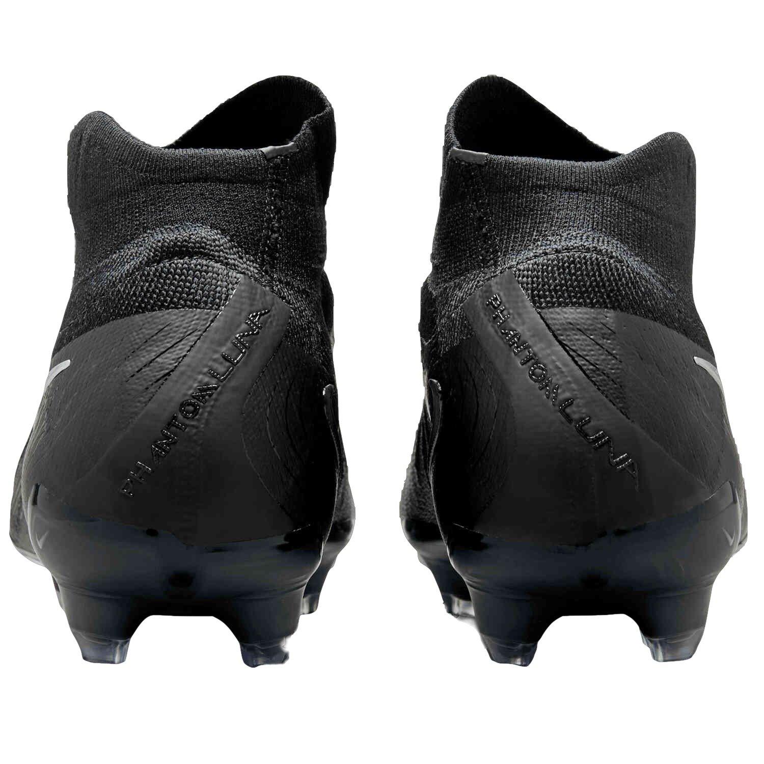 Nike Phantom Luna II Elite FG "Black/Black" Men's Soccer Cleat - BLACK/BLACK Thumbnail View 4