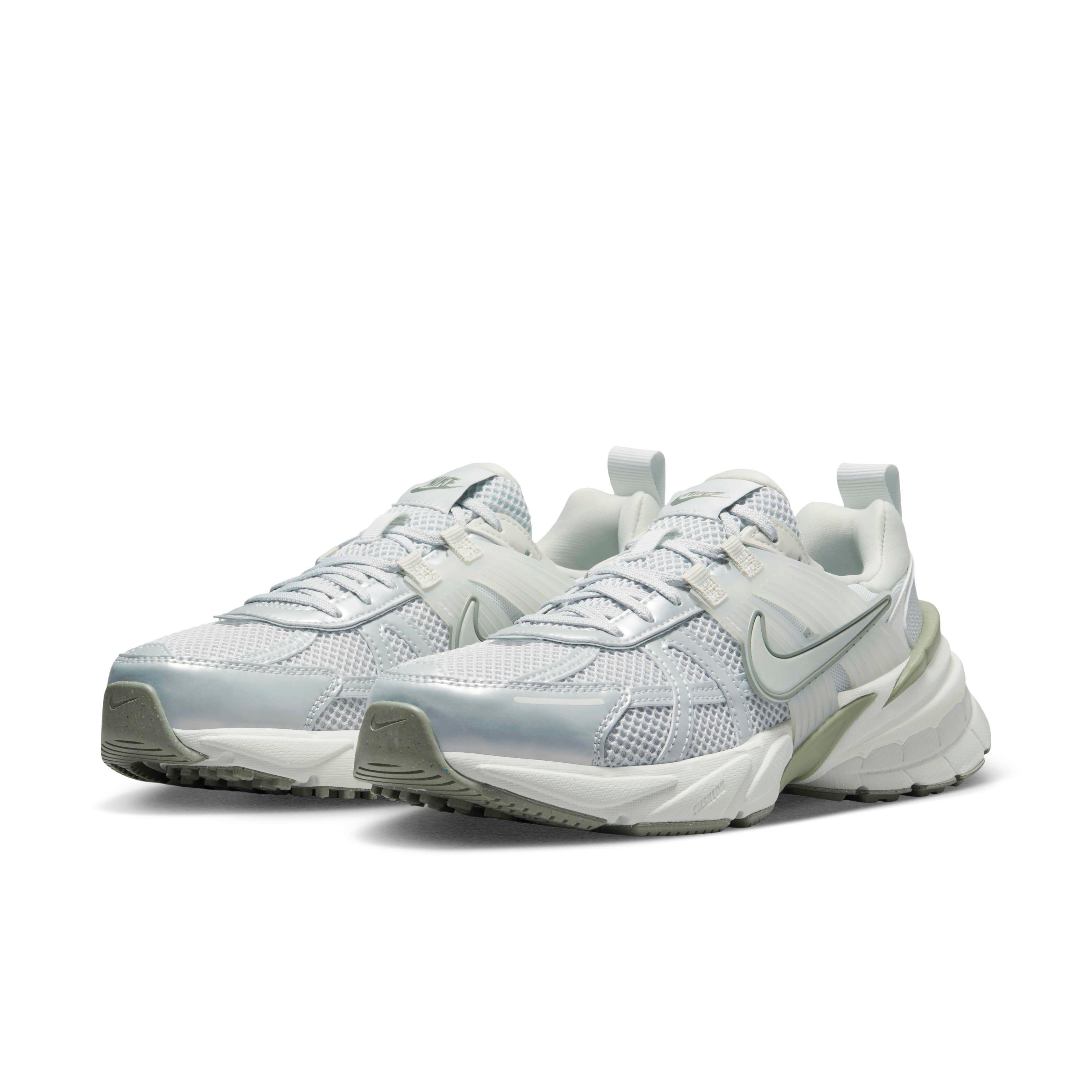 Nike V2K Run "Photon Dust/Summit White/Light Army/Light Silver" Women's Shoe - DUST/WHITE/LT ARMY/LT SILVER Thumbnail View 3