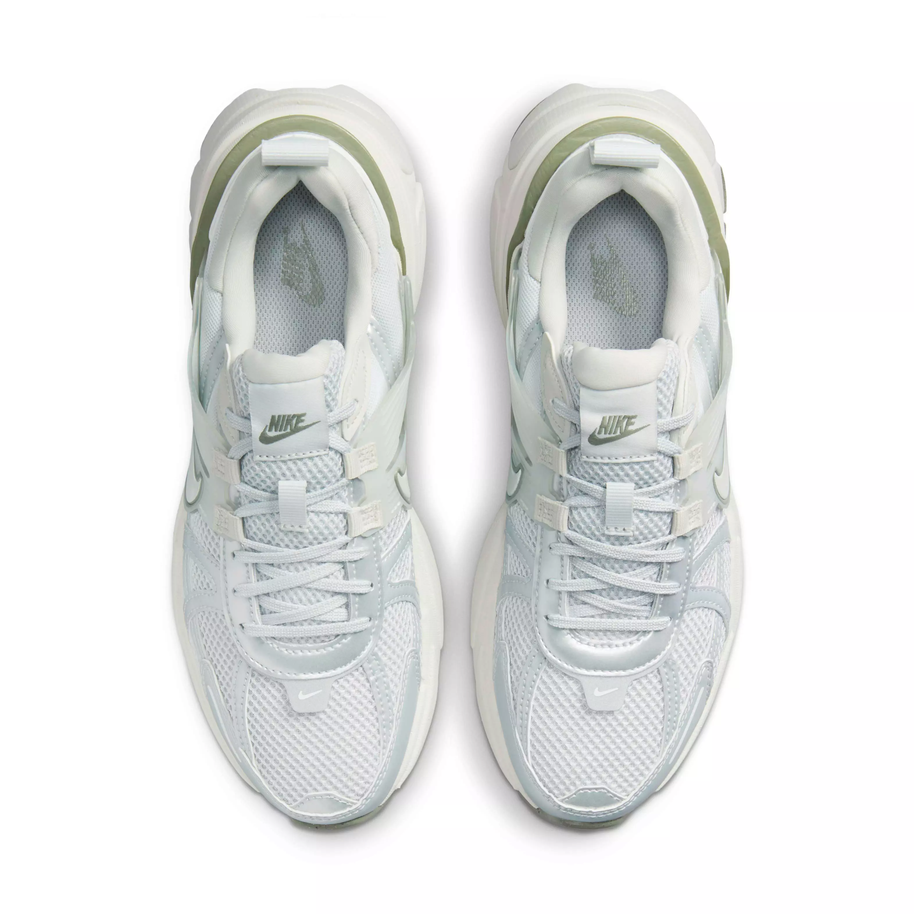 Nike V2K Run "Photon Dust/Summit White/Light Army/Light Silver" Women's Shoe - DUST/WHITE/LT ARMY/LT SILVER