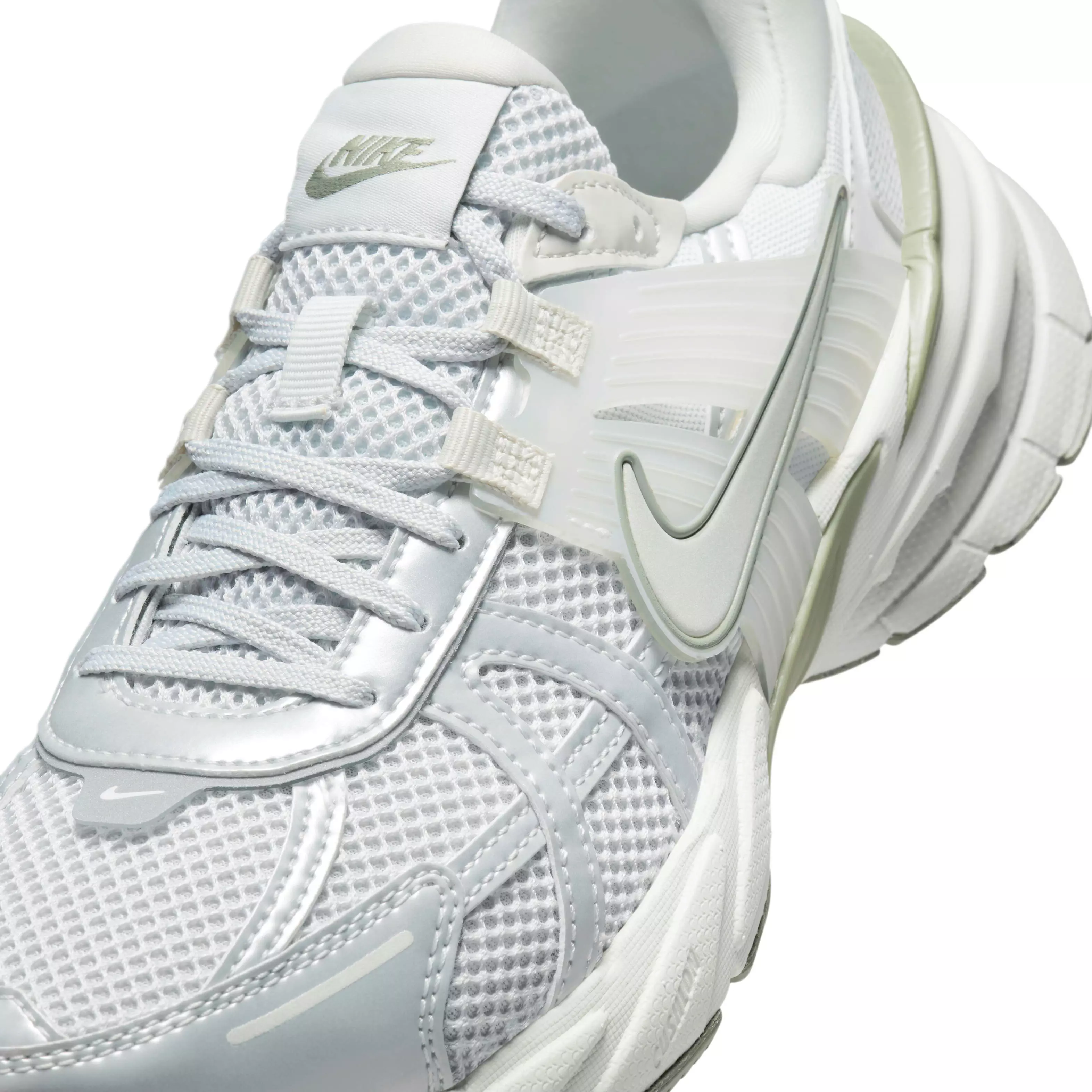 Nike V2K Run "Photon Dust/Summit White/Light Army/Light Silver" Women's Shoe - DUST/WHITE/LT ARMY/LT SILVER