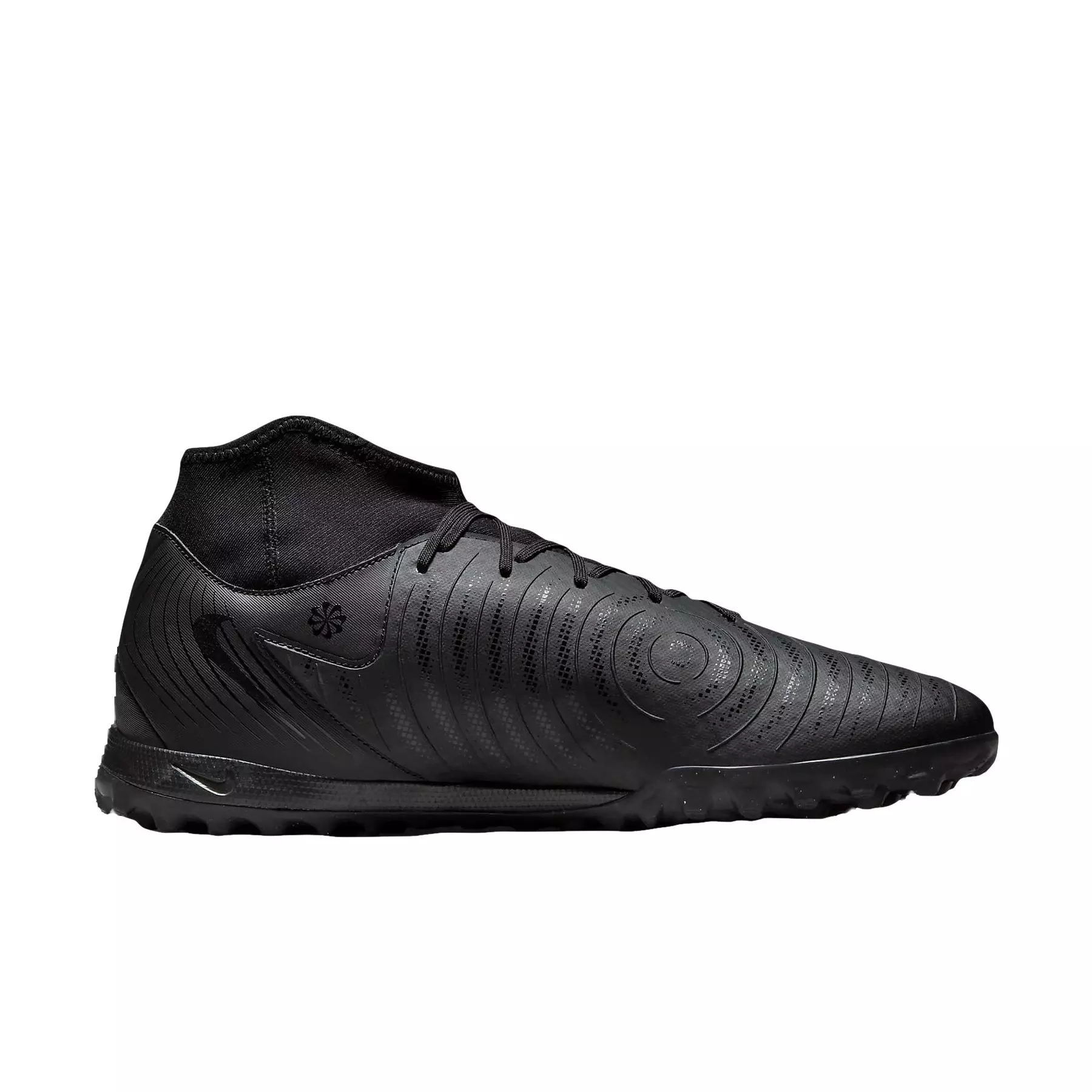 Nike Phantom Luna 2 Academy Turf "Black/Black" Men's Soccer Shoe - BLACK/BLACK