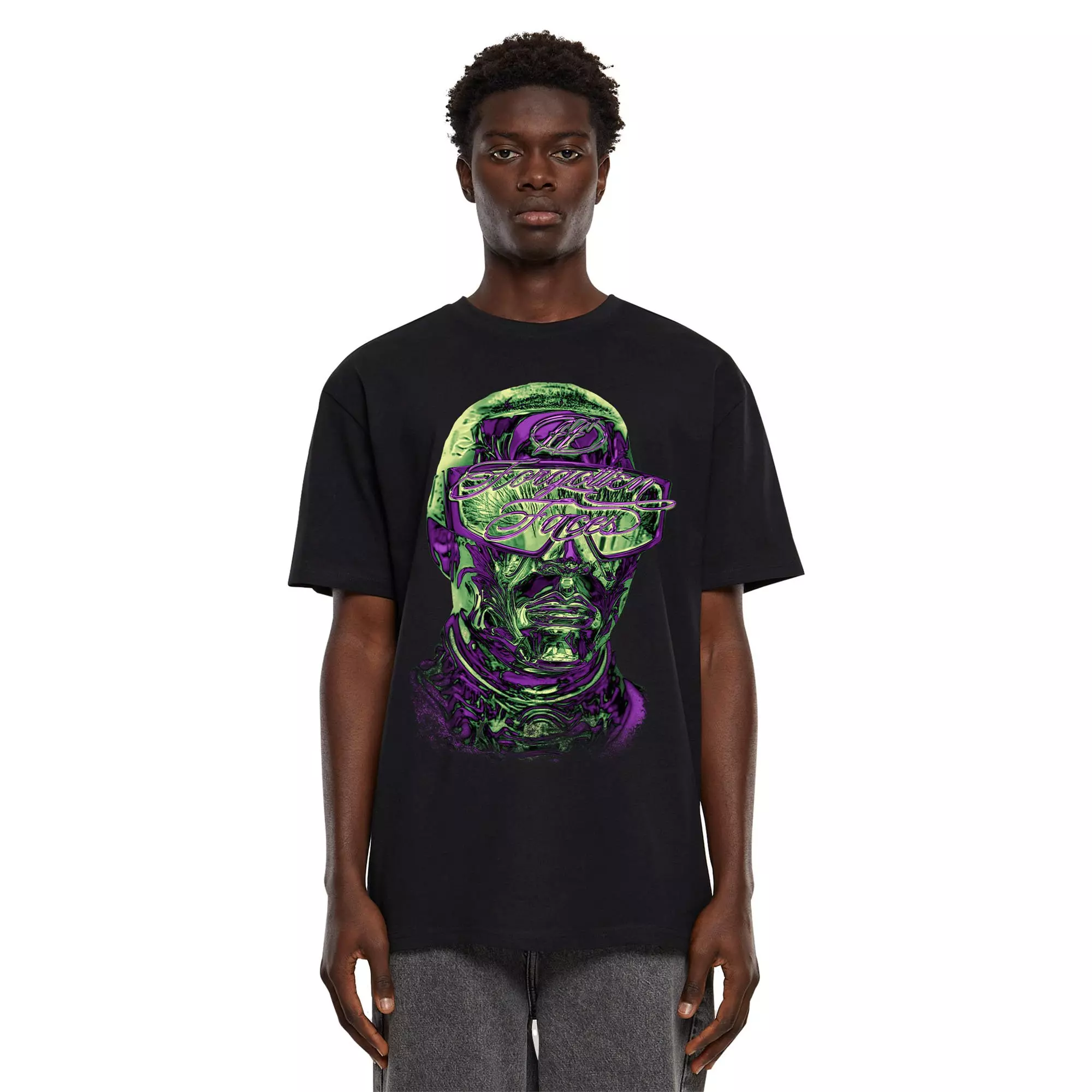 Forgotten Faces Men's Tin Man Tee - BLACK