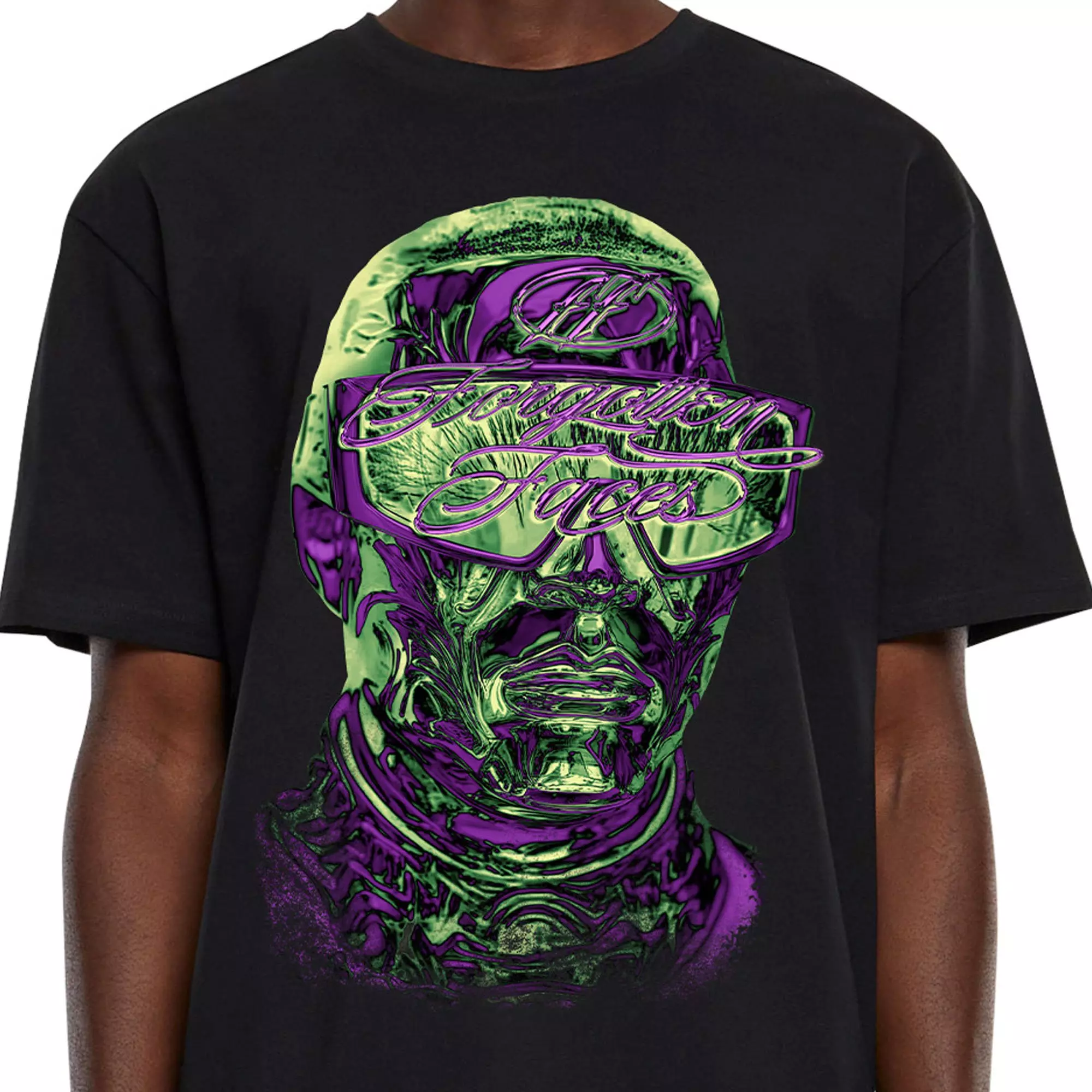 Forgotten Faces Men's Tin Man Tee - BLACK