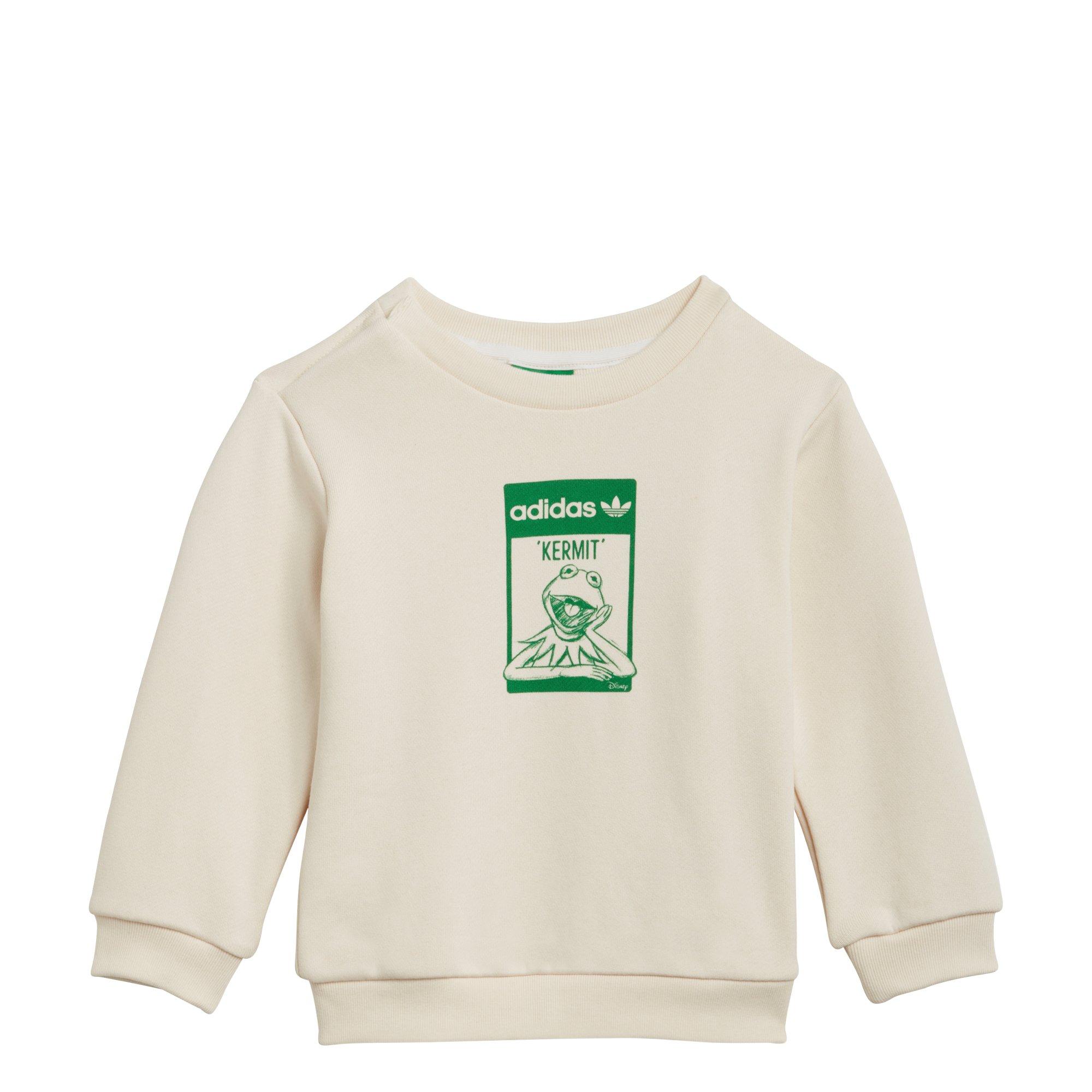 disney kermit organic cotton crew sweatshirt