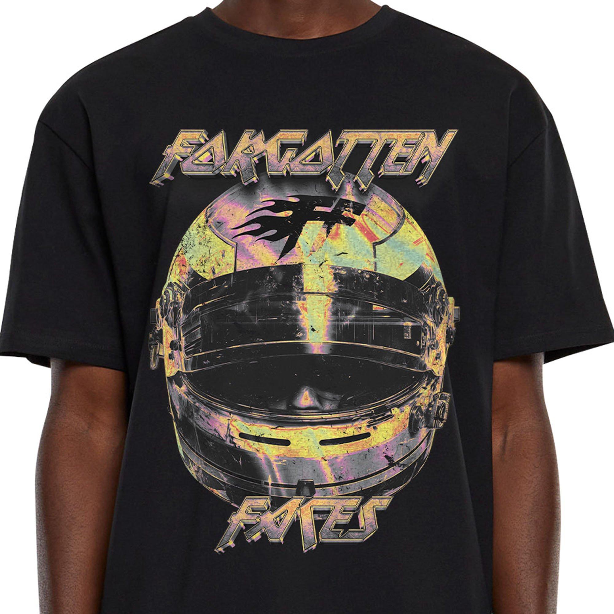 Forgotten Faces Men's F1 Racer Tee - BLACK Thumbnail View 3