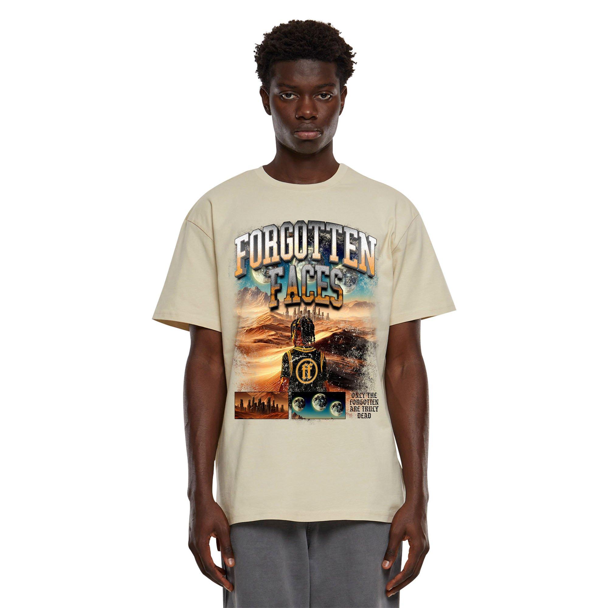Forgotten Faces Men's Desert Planet Tee - SAND Thumbnail View 1