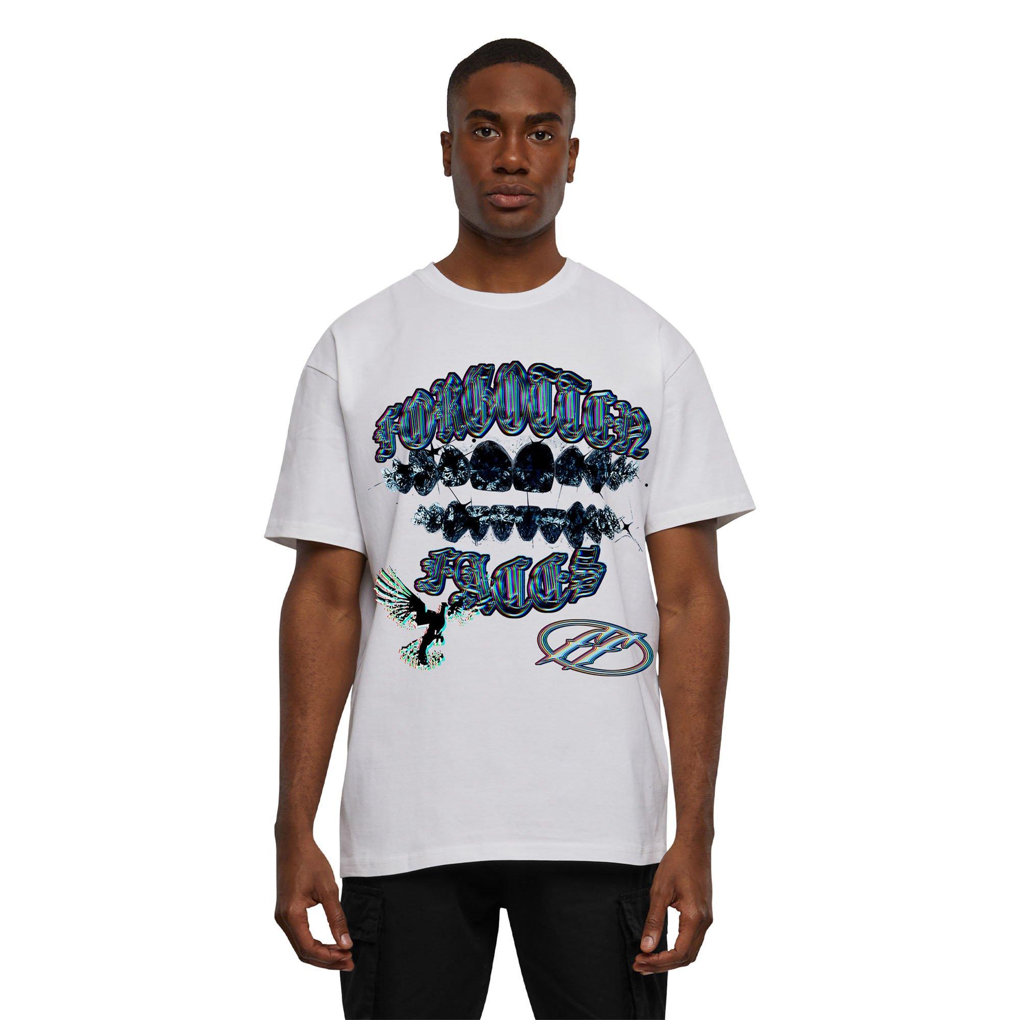Forgotten Faces Men's Diamond Grill Tee - WHITE Thumbnail View 1