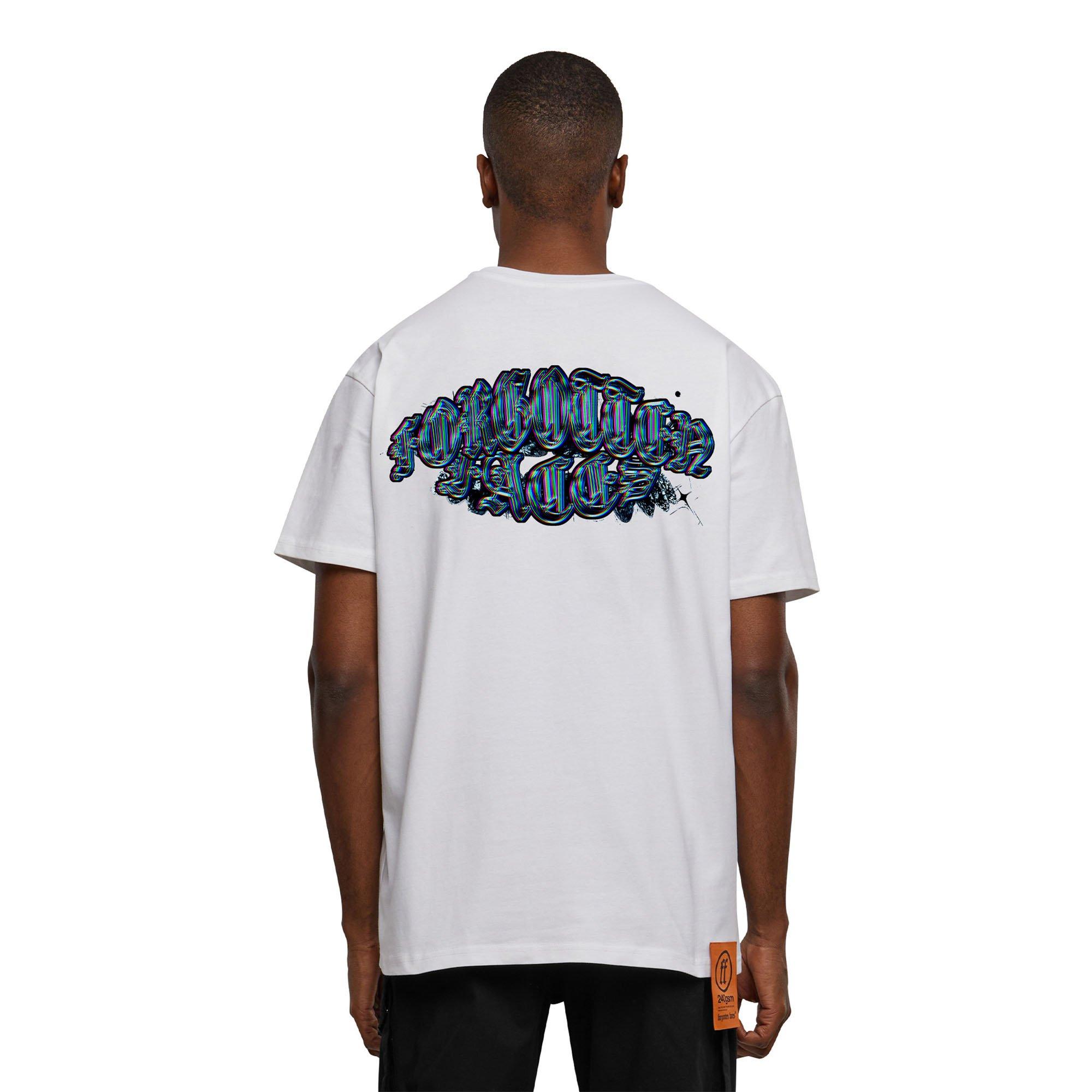 Forgotten Faces Men's Diamond Grill Tee - WHITE Thumbnail View 2