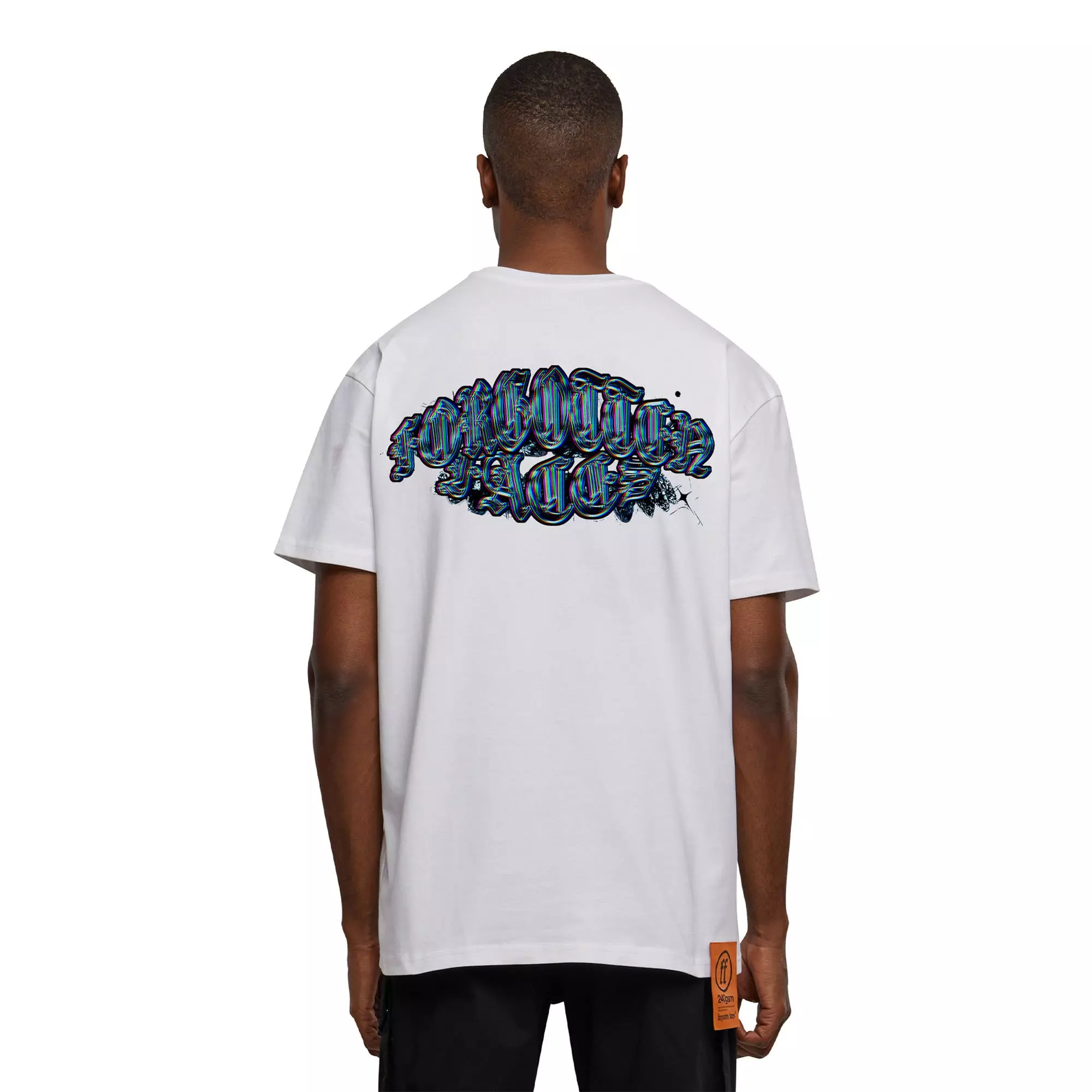 Forgotten Faces Men's Diamond Grill Tee - WHITE