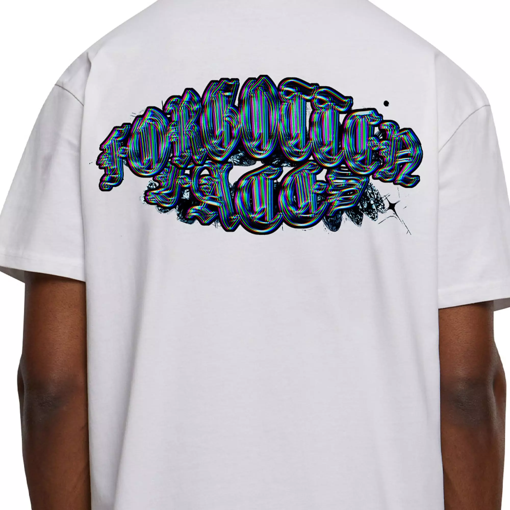 Forgotten Faces Men's Diamond Grill Tee - WHITE