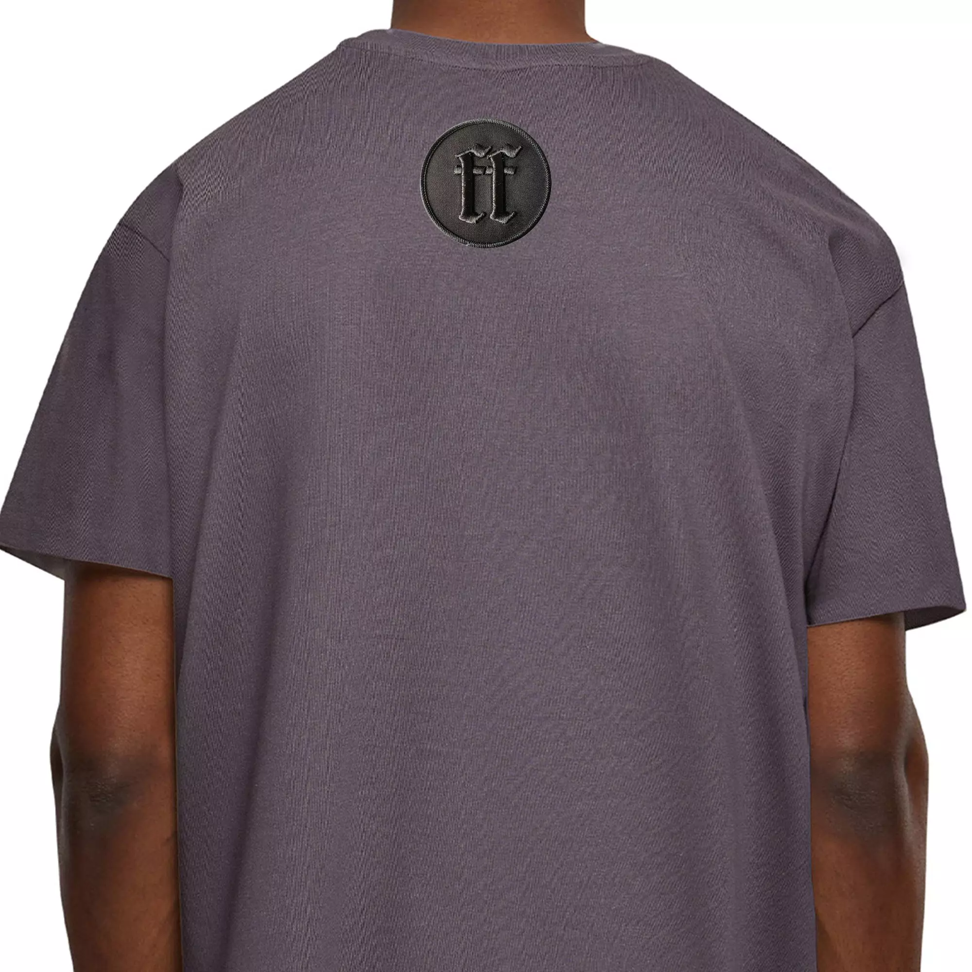 Forgotten Faces Men's Pixel Skull Tee - GREY