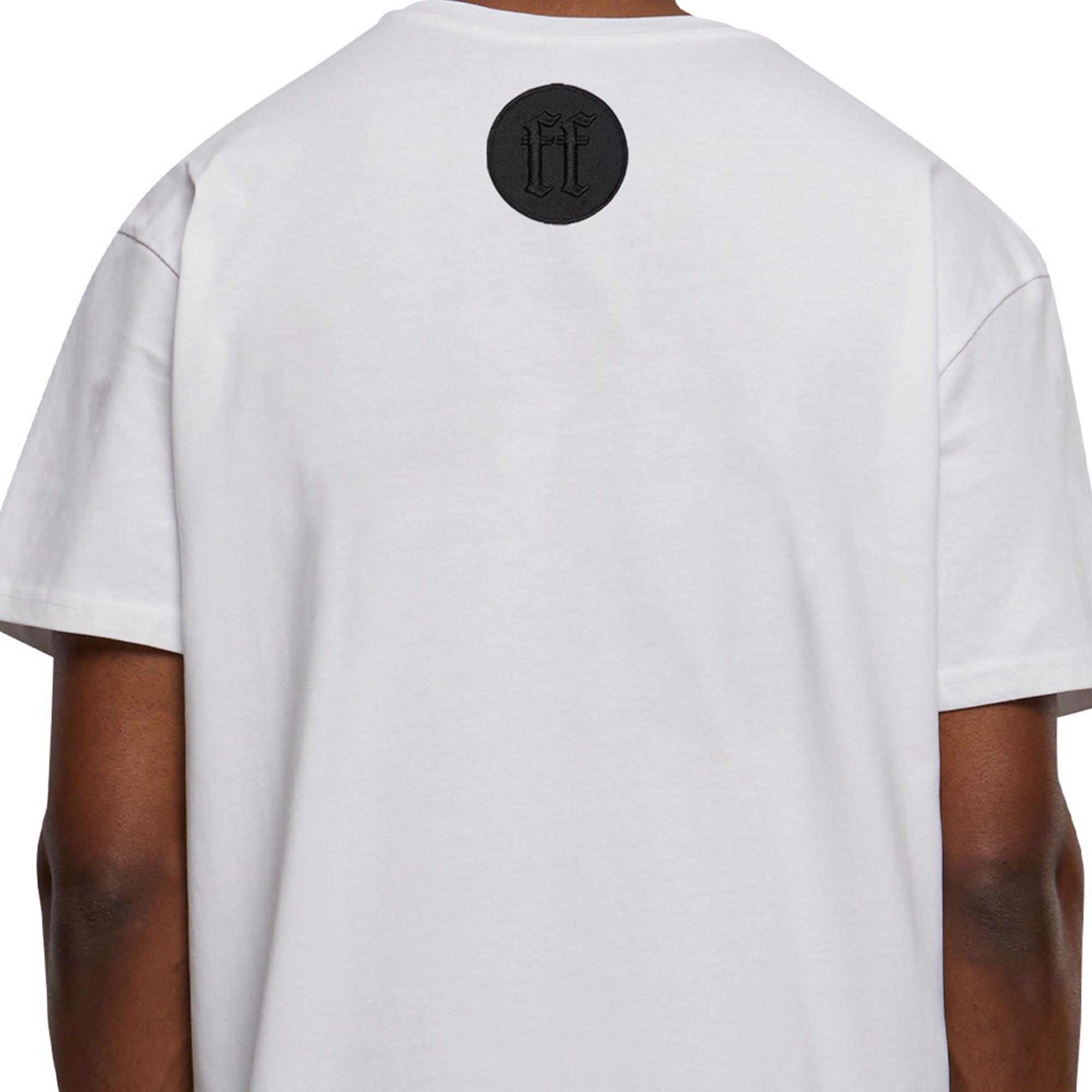 Forgotten Faces Men's Pixel Skull Tee - WHITE Thumbnail View 4