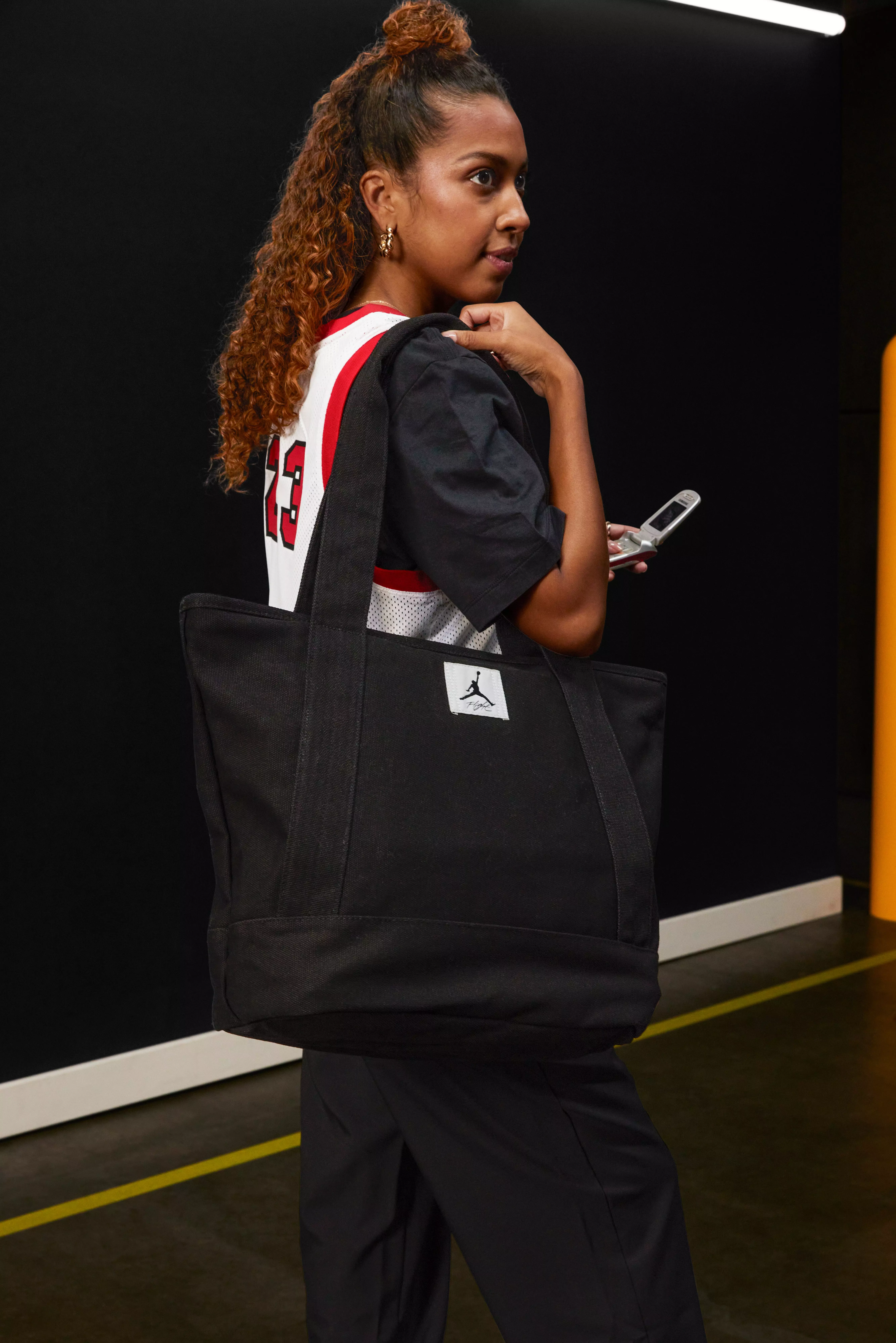 Jordan Flight Carryall Tote Bag - Black - BLACK