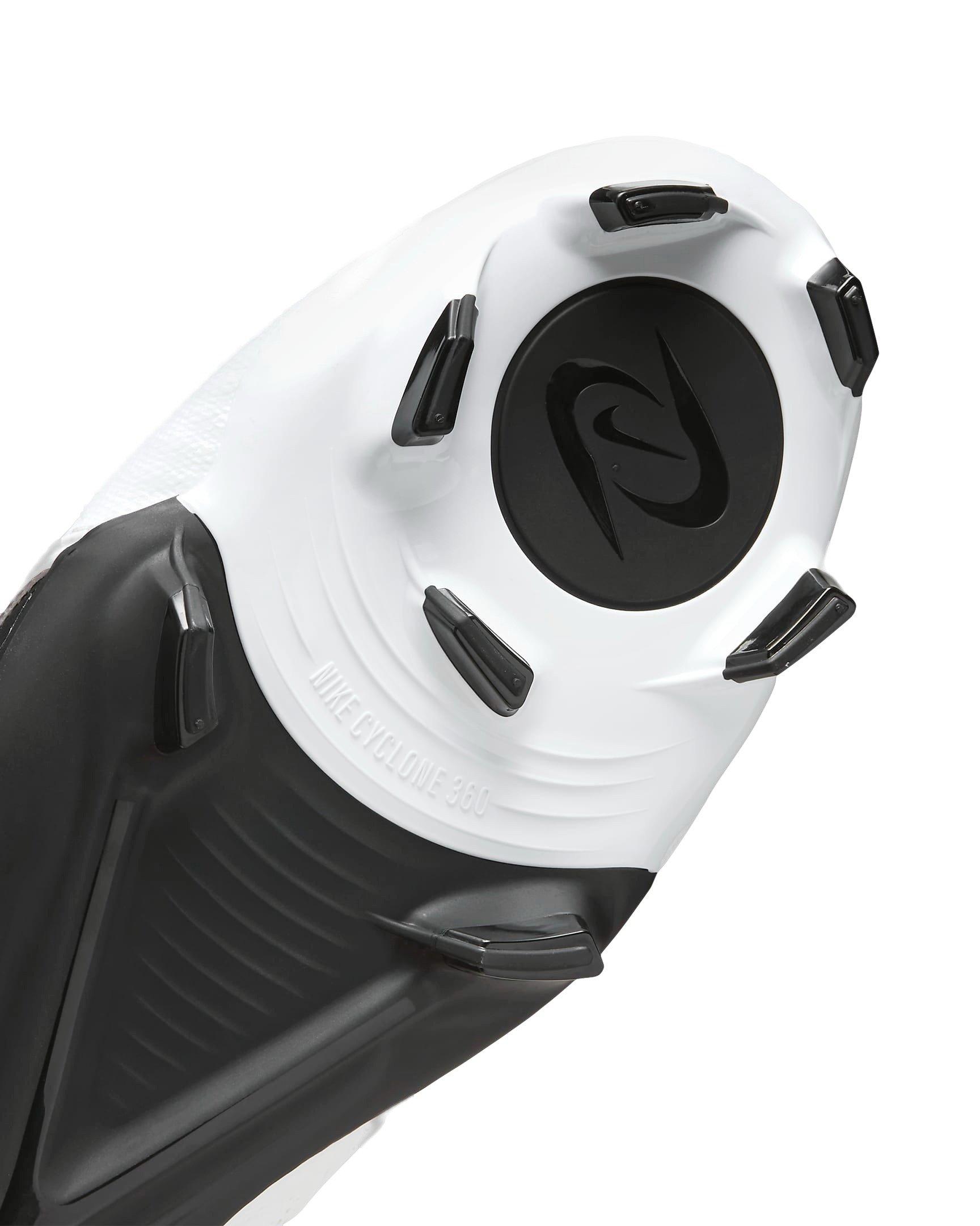 Nike Phantom Luna 2 Academy MG "White/Metallic Gold Coin/Black" Men's Soccer Cleat - WHITE/GOLD/BLACK Thumbnail View 7