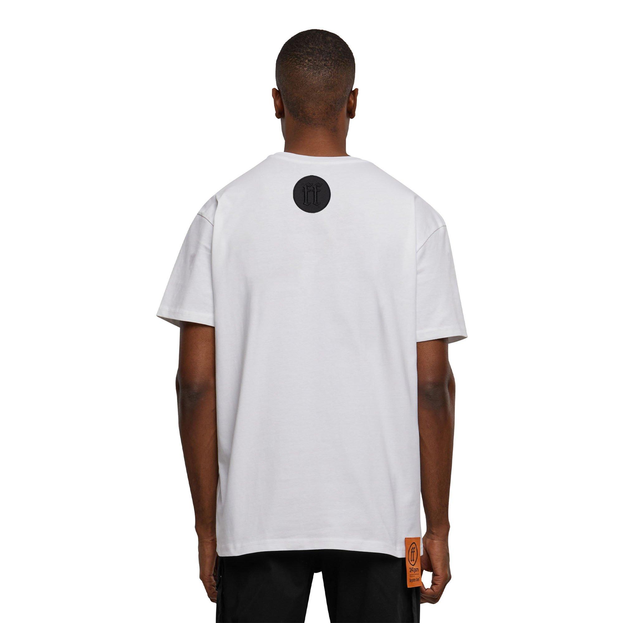 Forgotten Faces Men's My Block Tee - WHITE Thumbnail View 2