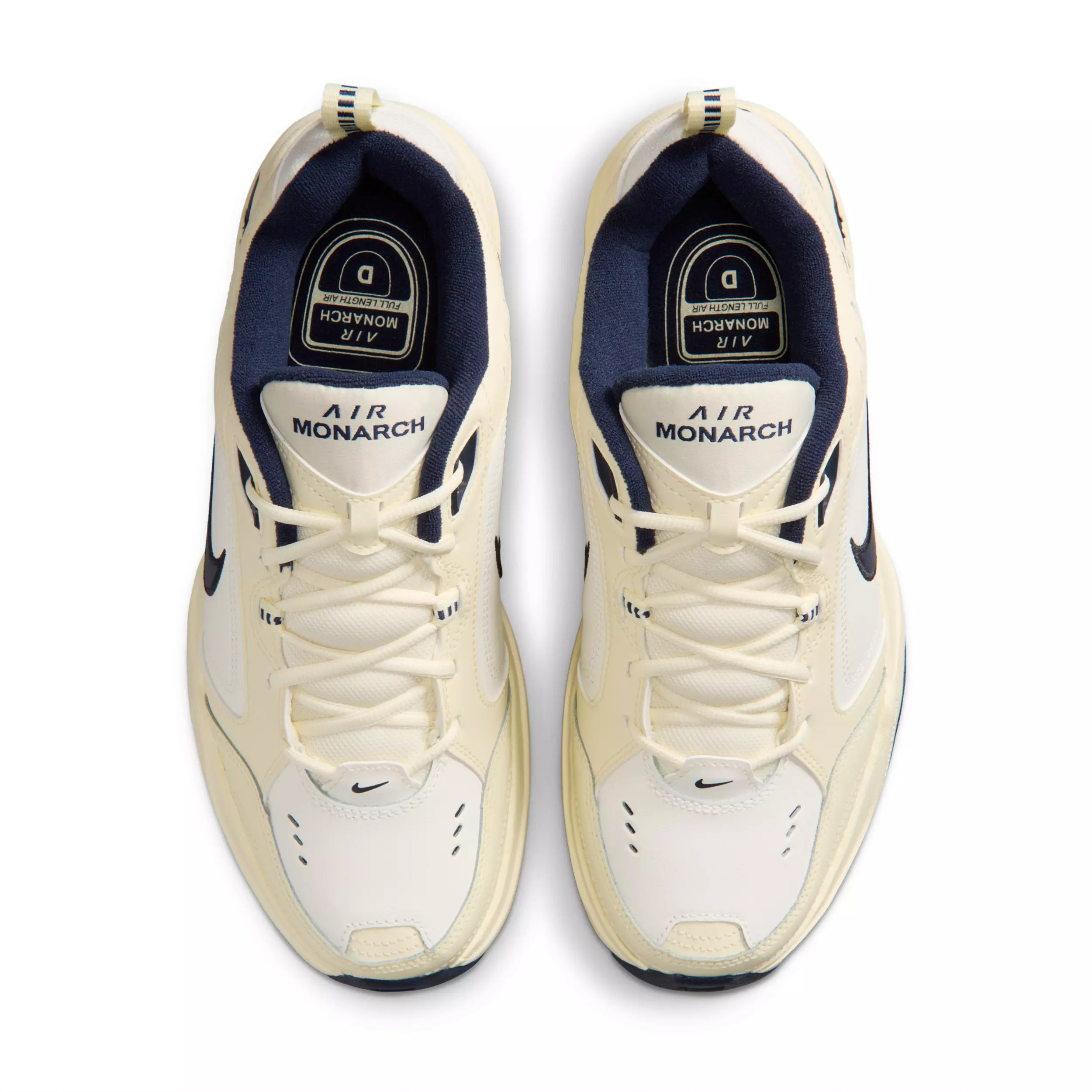 Nike Air Monarch IV "Coconut Milk/Sail/Black/Obsidian" Men's Shoe - MILK/SAIL/BLACK/OBSIDIAN