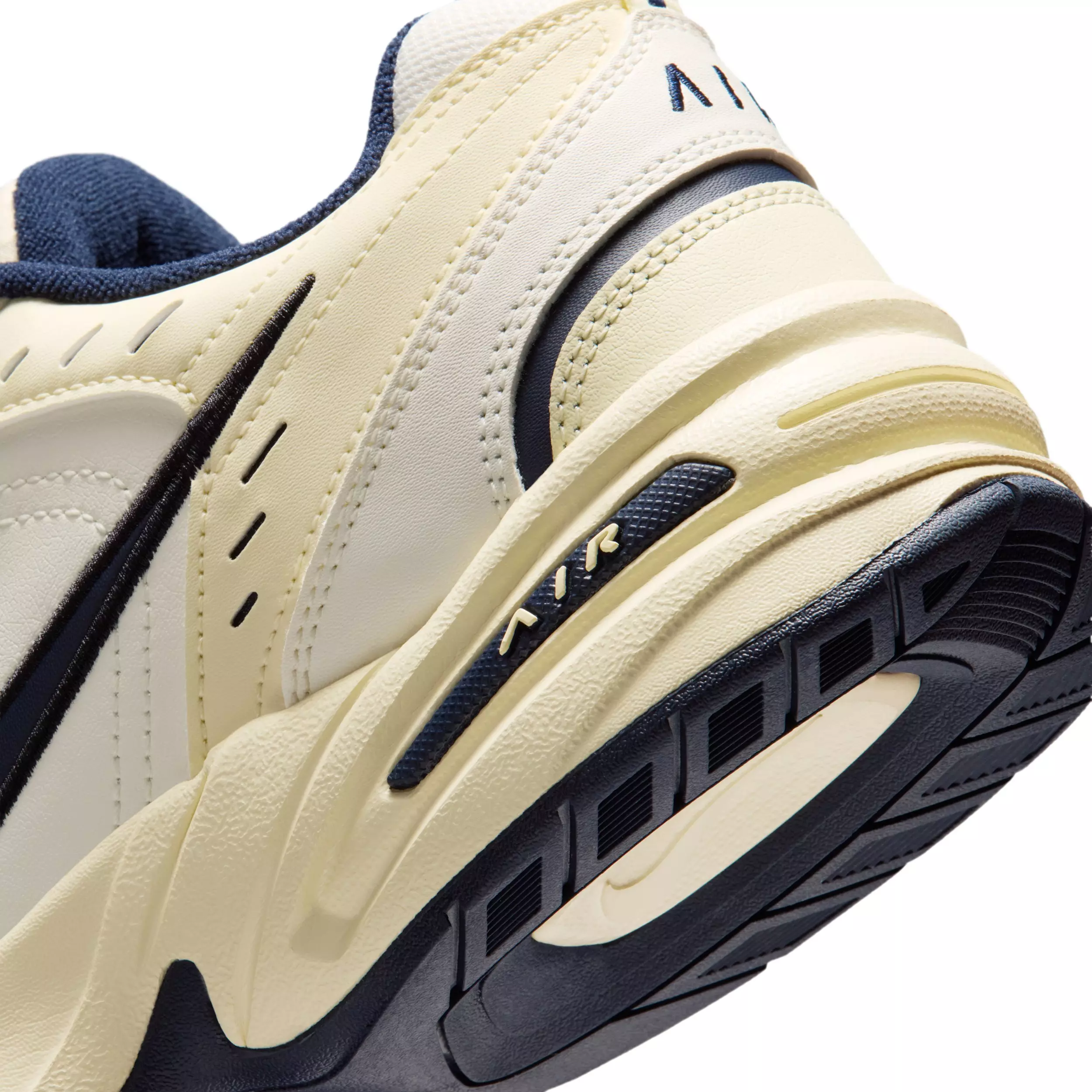 Nike Air Monarch IV "Coconut Milk/Sail/Black/Obsidian" Men's Shoe - MILK/SAIL/BLACK/OBSIDIAN