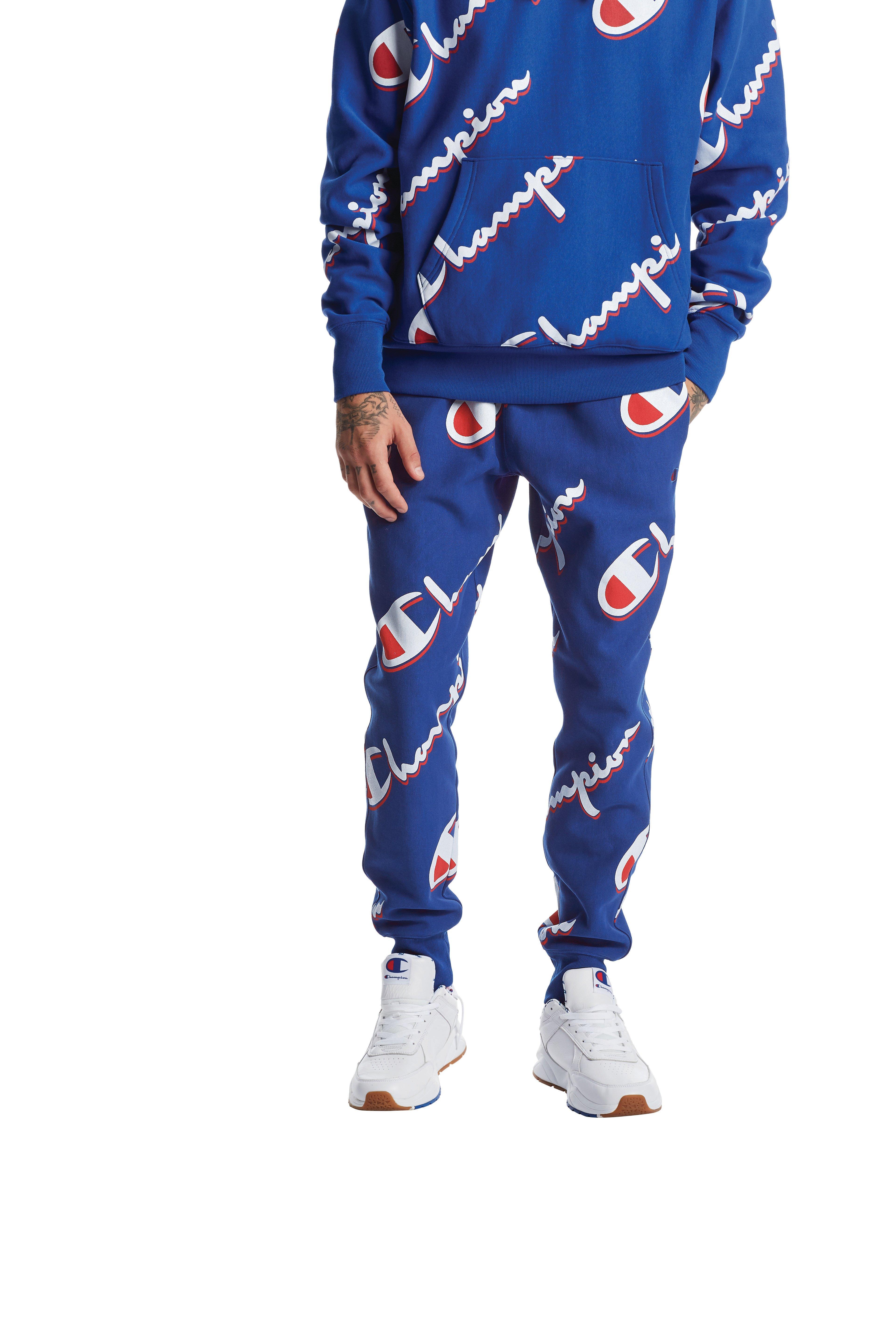 blue champion joggers