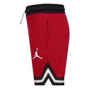 Jordan Youth Center Court French Terry "Red/Black" Short