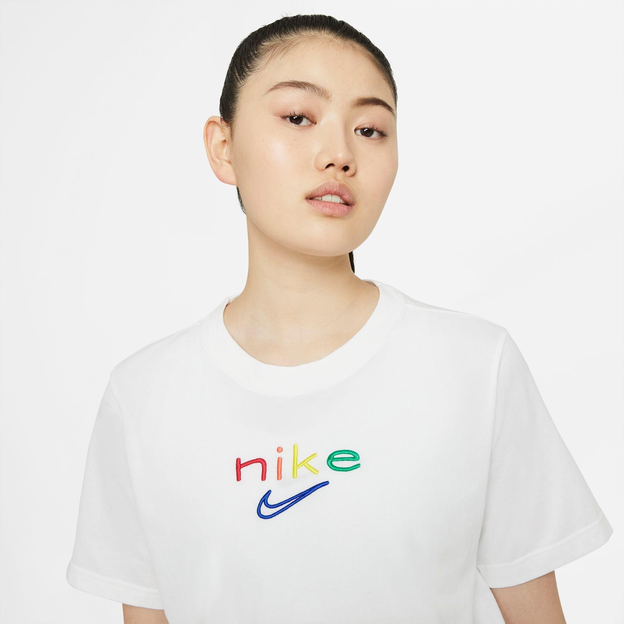 Rainbow nike best sale t shirt