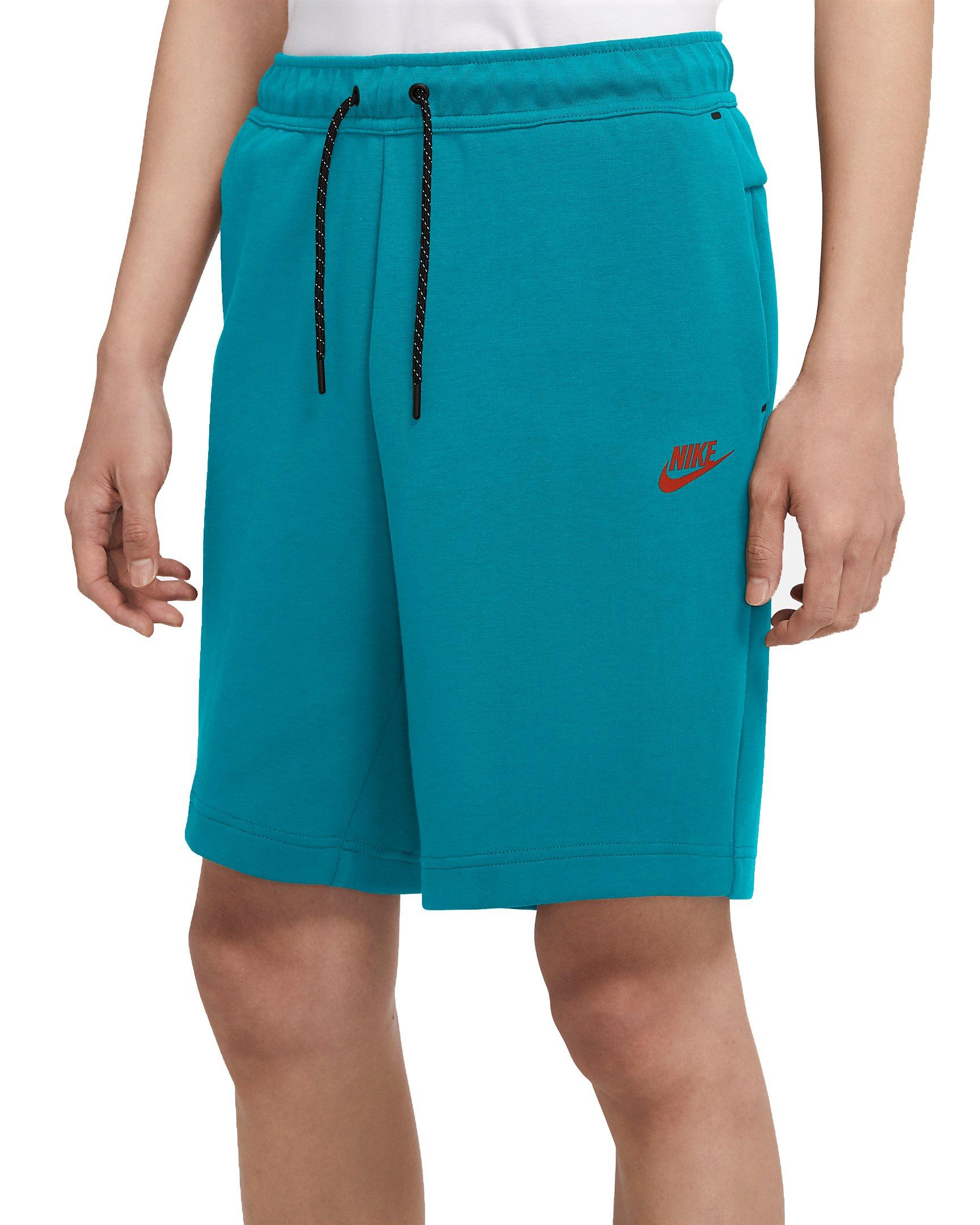 Dekking Mevrouw element Nike Men's Sportswear Tech Fleece Shorts - Lt Blue/Orange