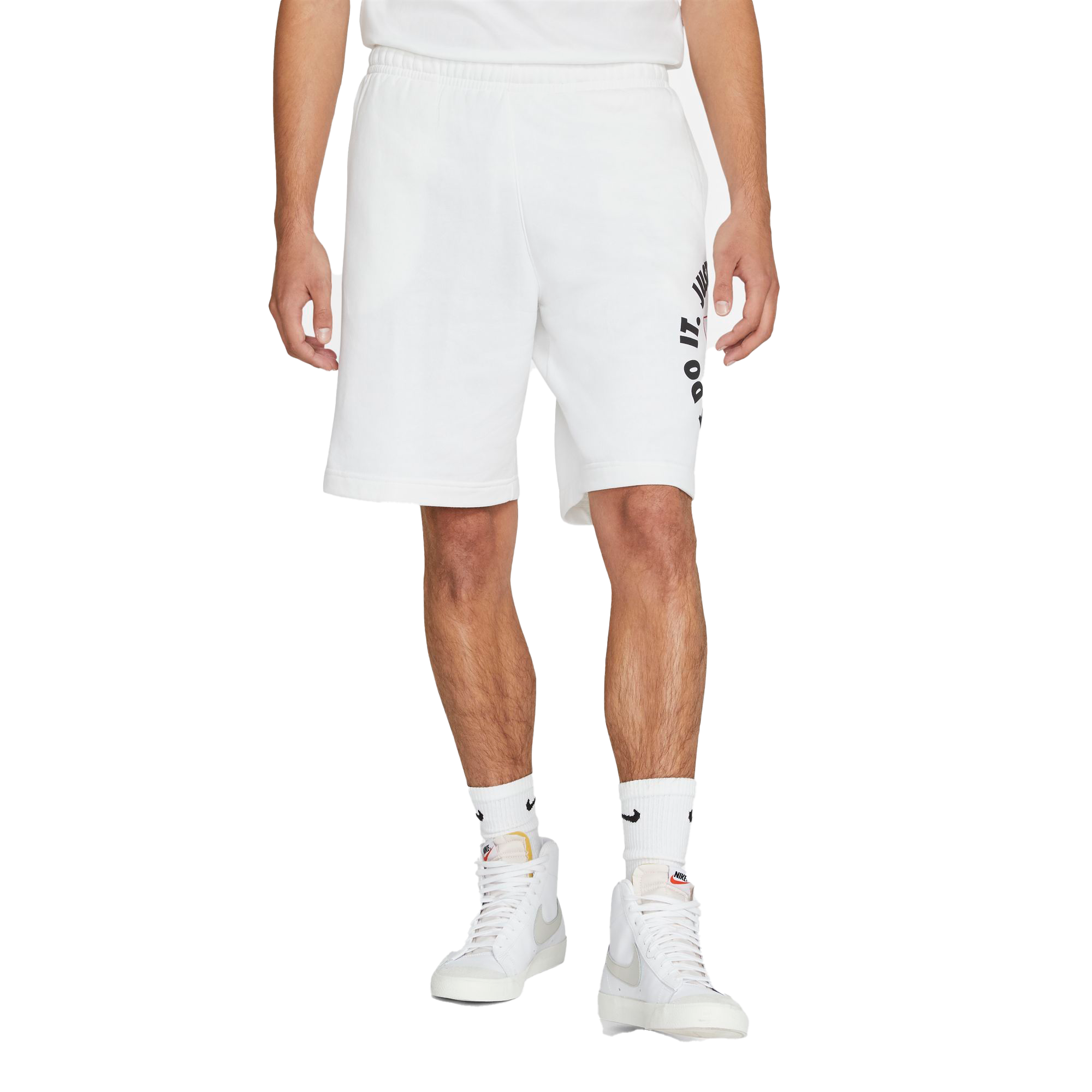 Nike Men's Sportswear JDI Fleece "White" Shorts Hibbett City Gear