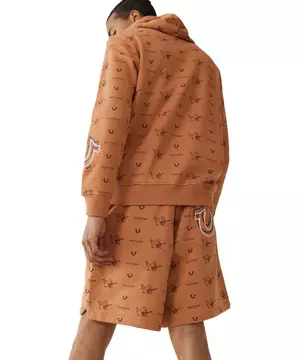Louis Vuitton men's monogram brown hoodie brand new with tags 3XL