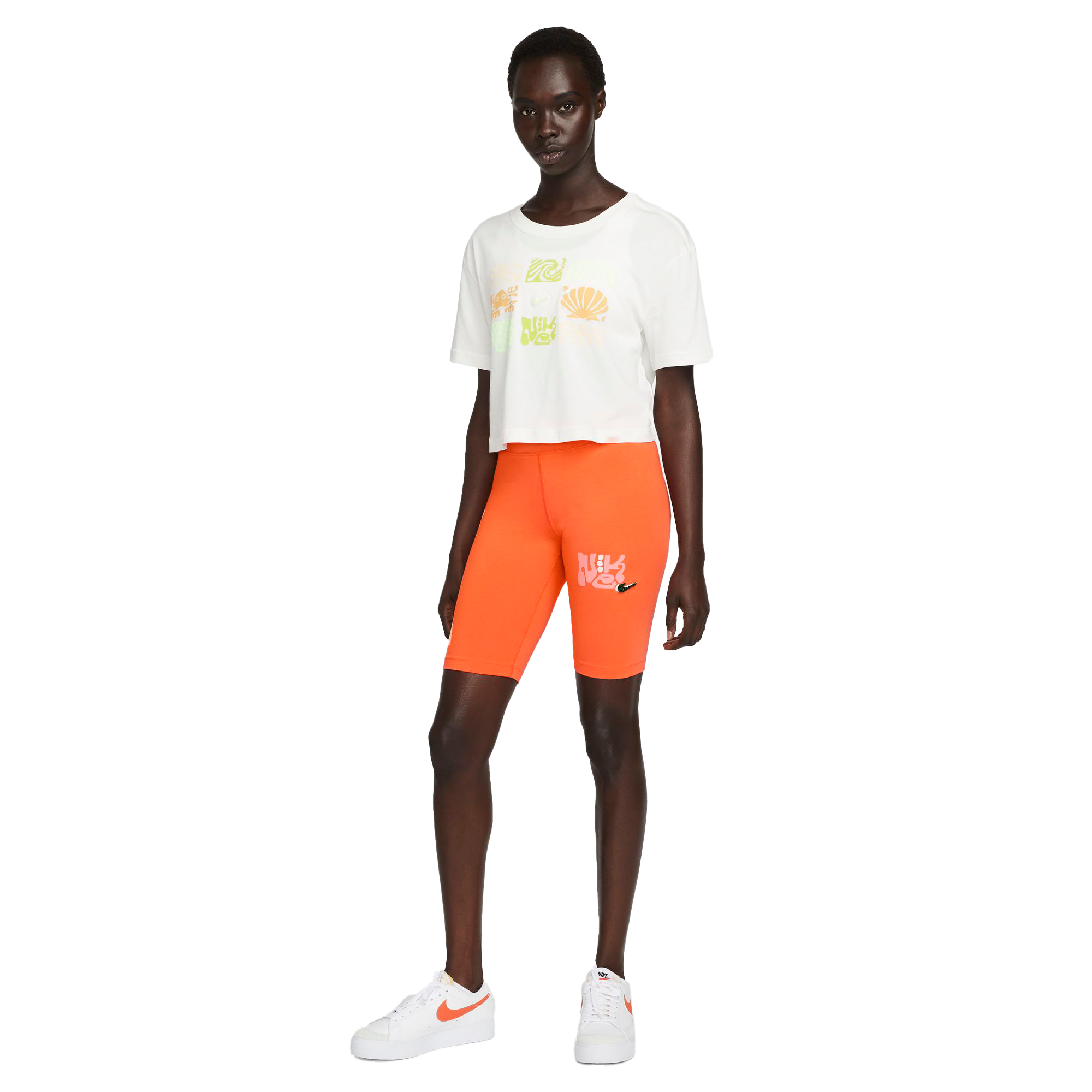 Orange bike online shorts