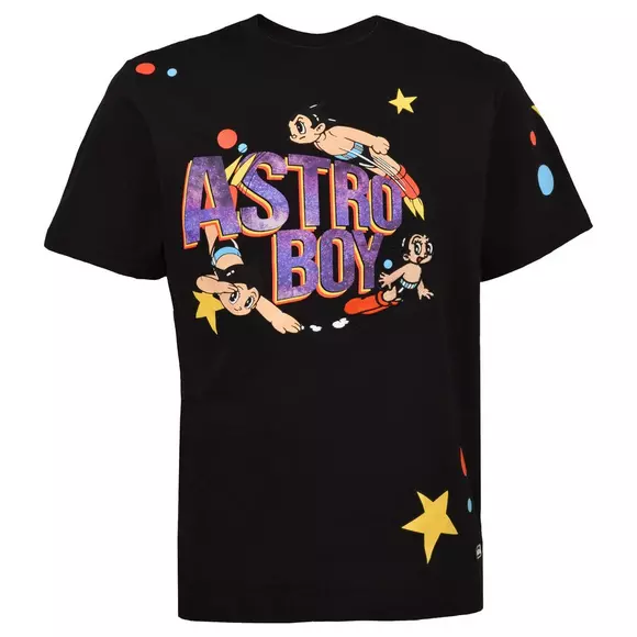 Lot29 X Astro Boy Men's Pinstripe Tee - Cream