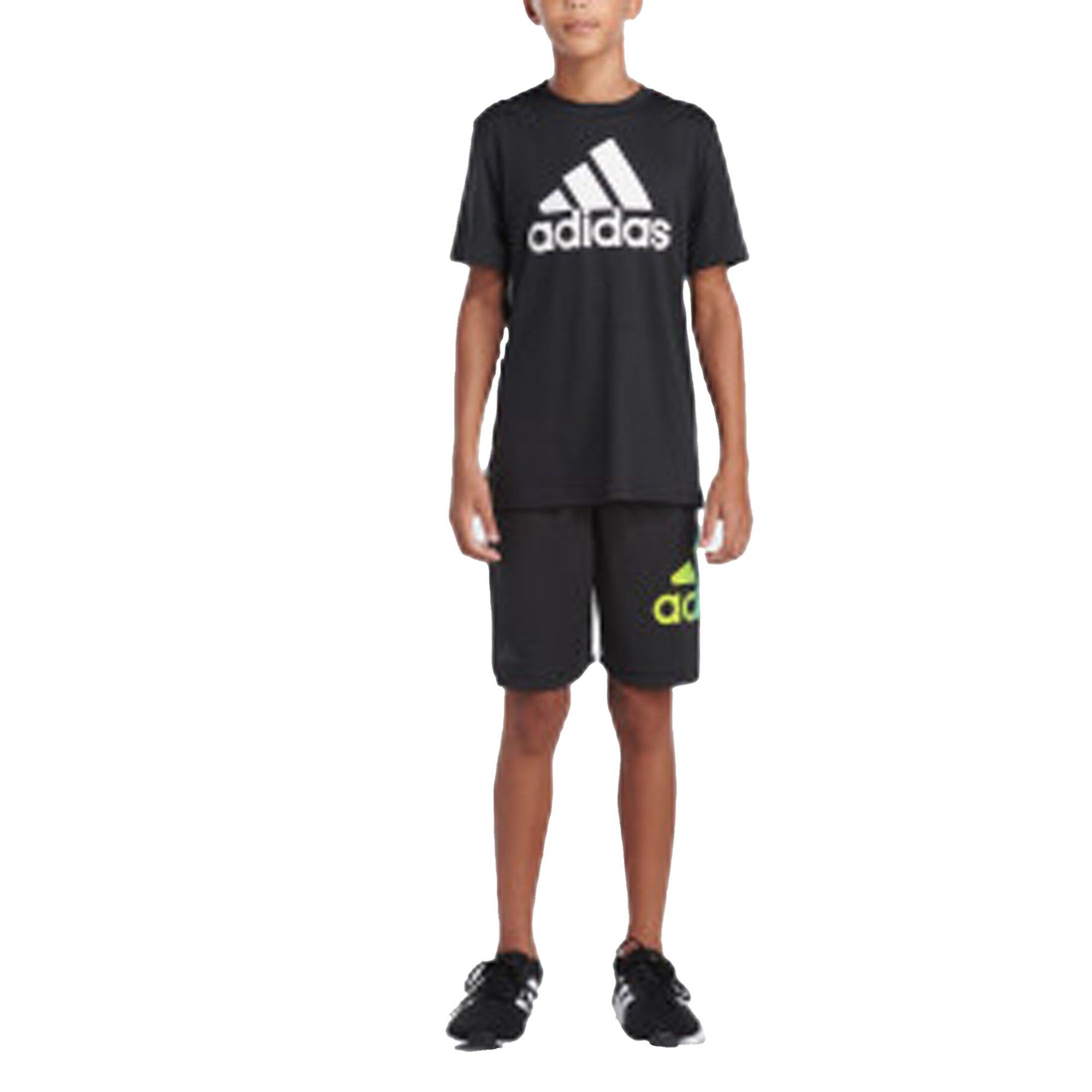 Big boys best sale adidas shorts