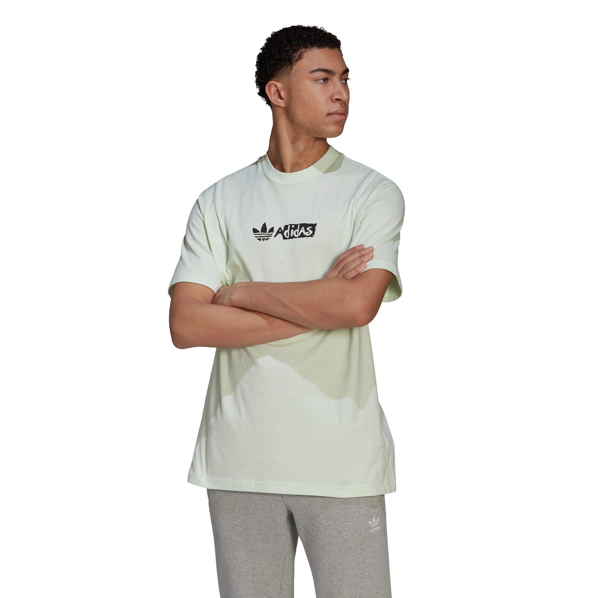 white adidas mens t shirt