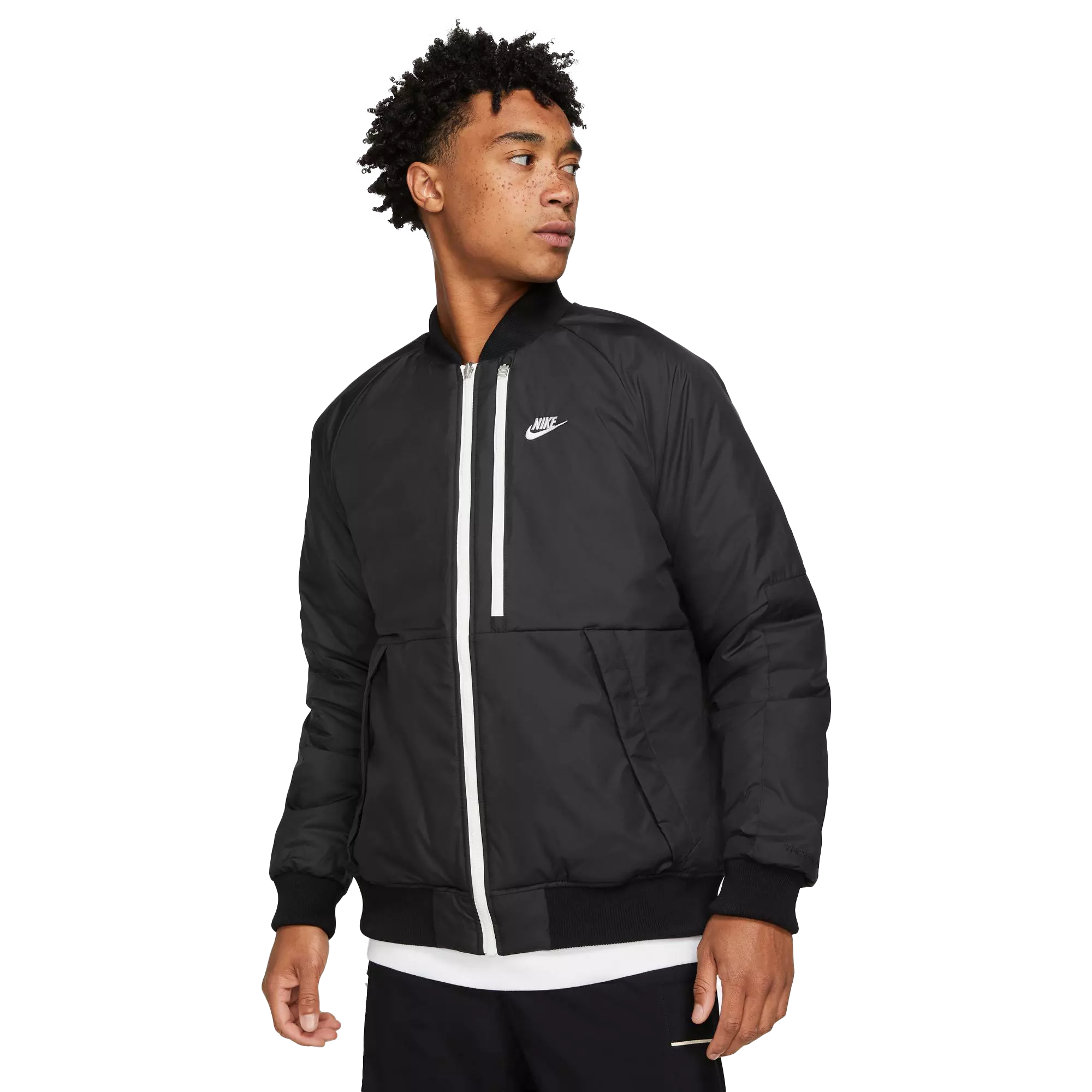 Nike Mens Sportswear Therma-Fit Repel Reversible Jacket 'Light Curry/Black'  - S