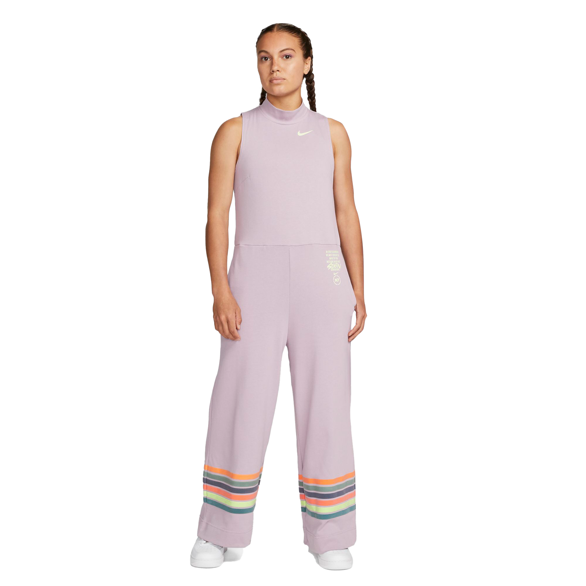 Purple best sale nike jumpsuit