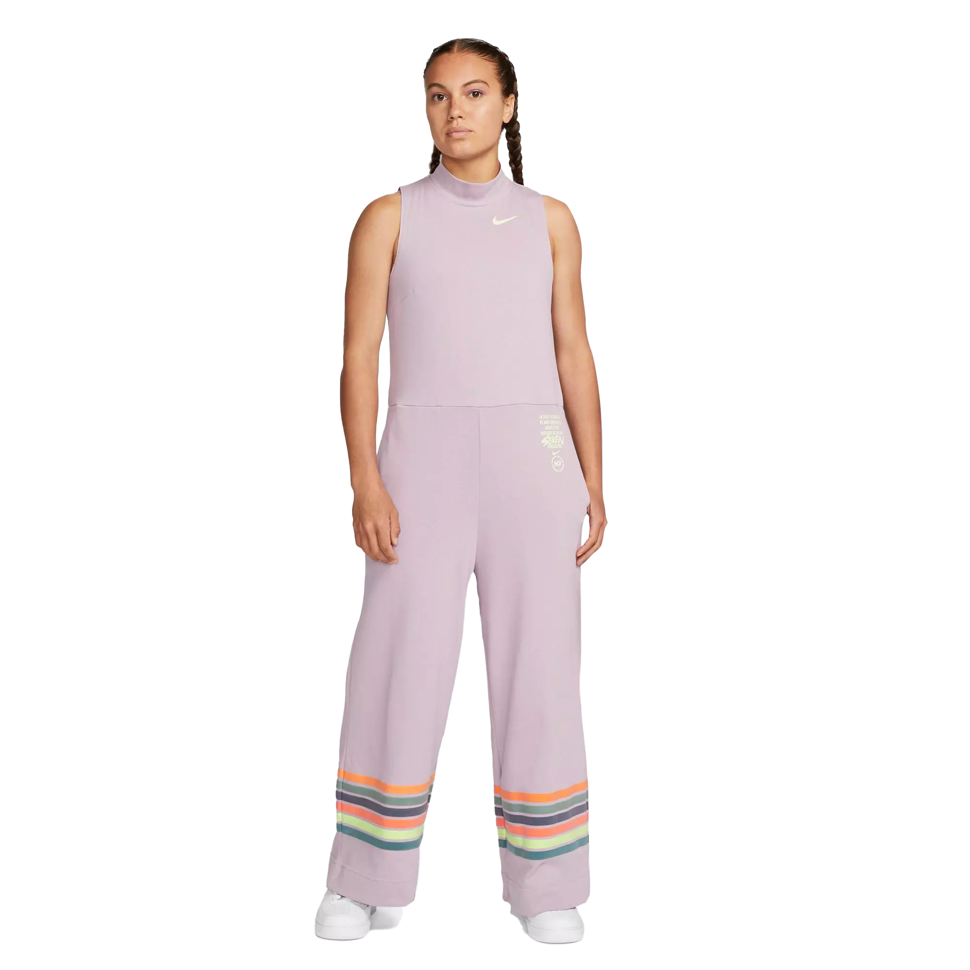 NIKE Sportswear Women's Jersey Jumpsuit In Summit White,light Liquid Lime,  MEDIUM, Summit White,light Liquid Lime, X-Small : : Clothing,  Shoes & Accessories