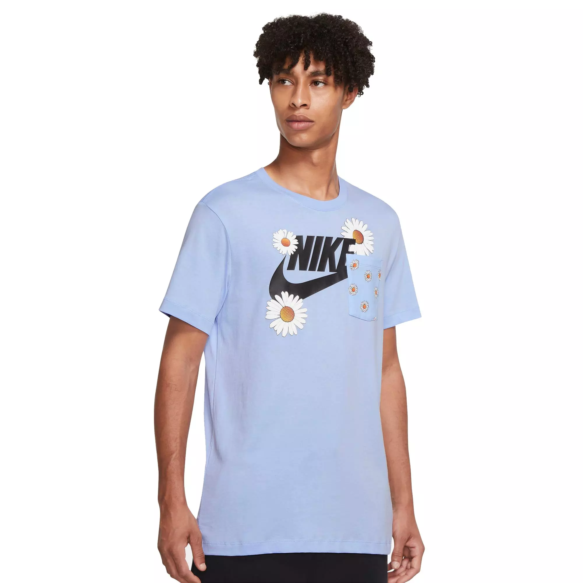 Nike Men's Sportswear Essentials+ Sport 4 "Blue" Tee - BLUE