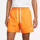 Nike Men's Sportswear Sport Essentials Woven Lined Flow "Orange" Shorts - ORANGE Thumbnail View 5
