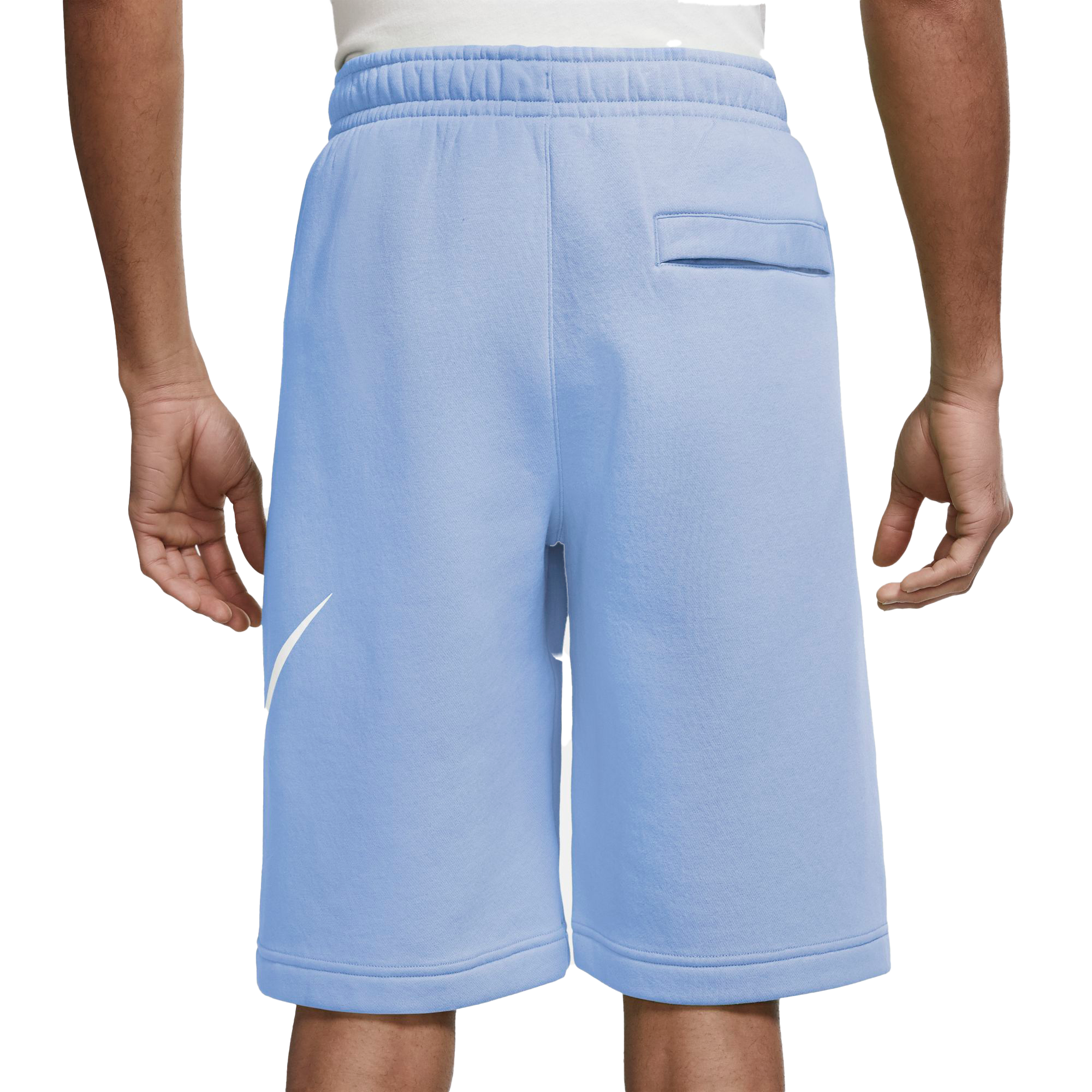 Nike Men's Sportswear Club Graphic Light Blue Shorts - Hibbett