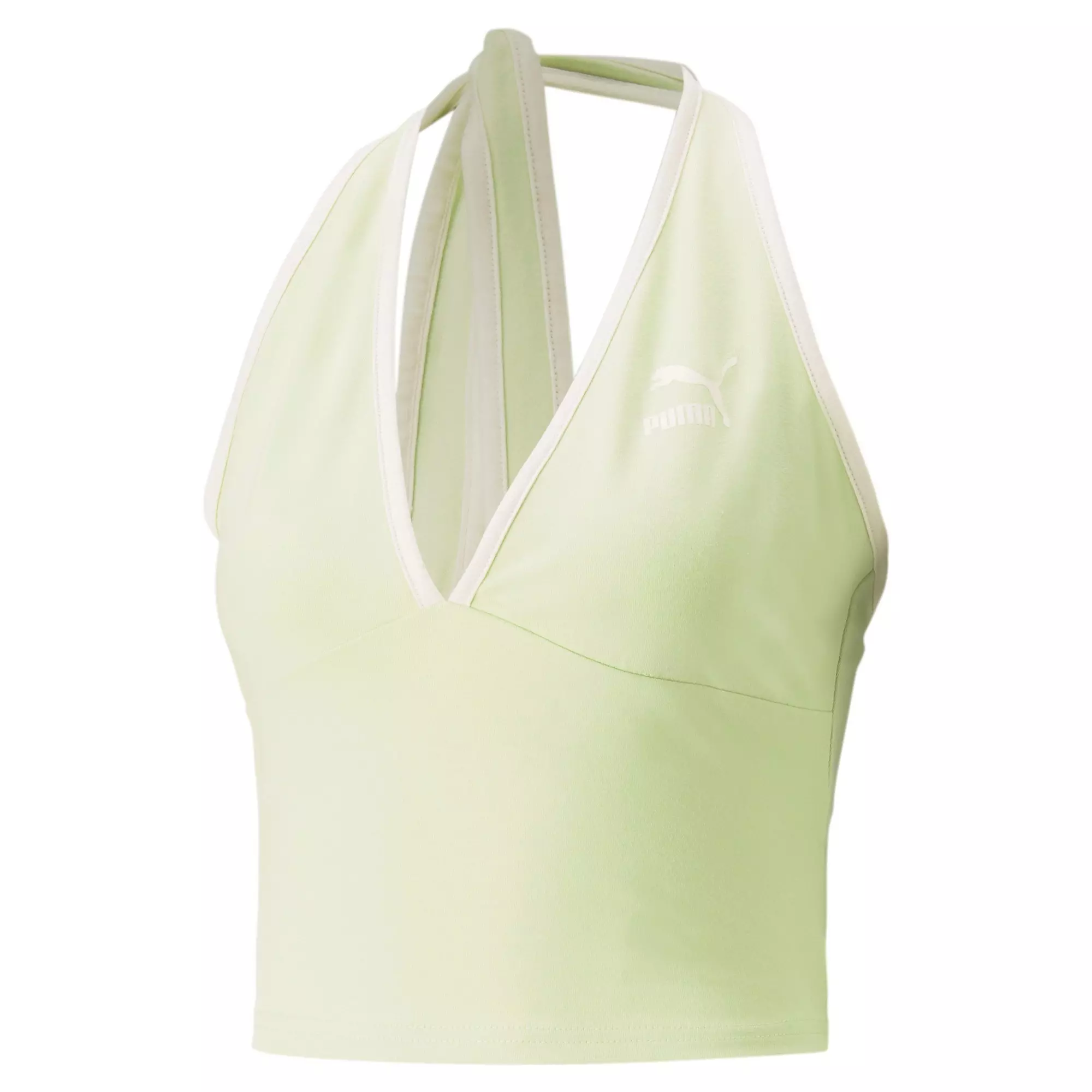 PUMA Women's Summer Resort Halterneck Top-Green - GREEN