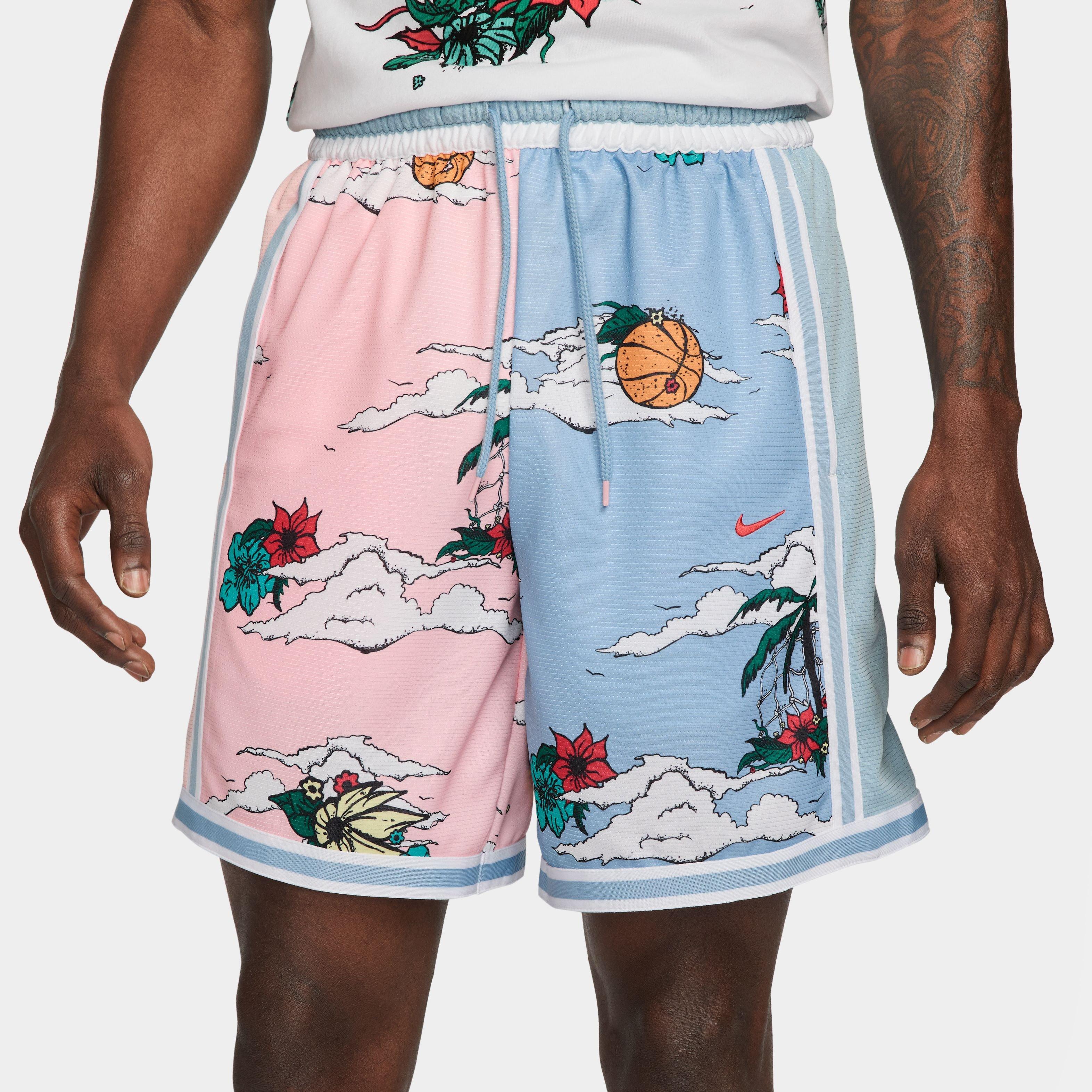 Nike Men's Dri Fit Durasheen Basketball Shorts, Size: Medium, Red