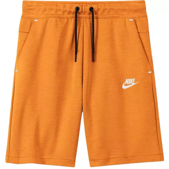 Senador cobertura frecuencia Nike Big Kids' "Orange" Tech Fleece Shorts