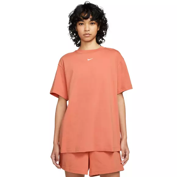Verheugen eten verf Nike Women's Sportswear Essential Boyfriend Tee-Orange