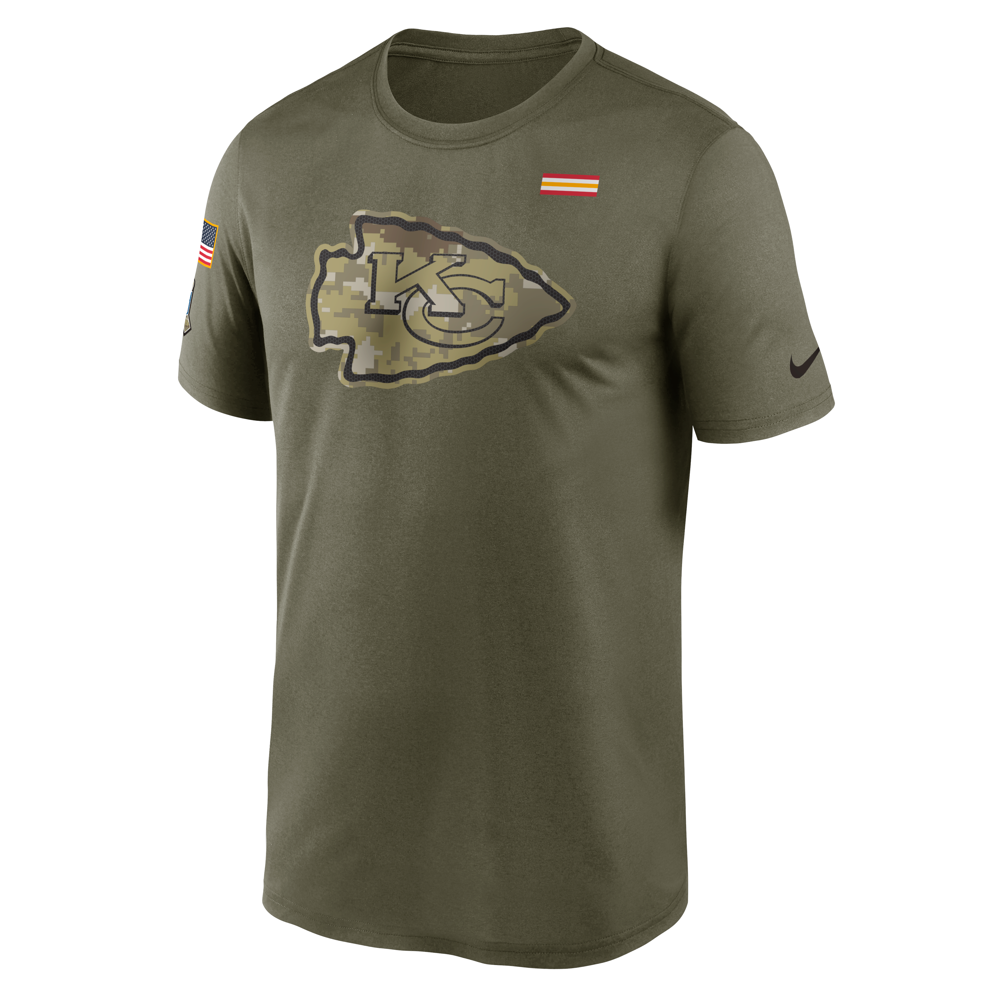 Nike, Shirts, Kansas City Chiefs Salute To Service Hoodie Larg