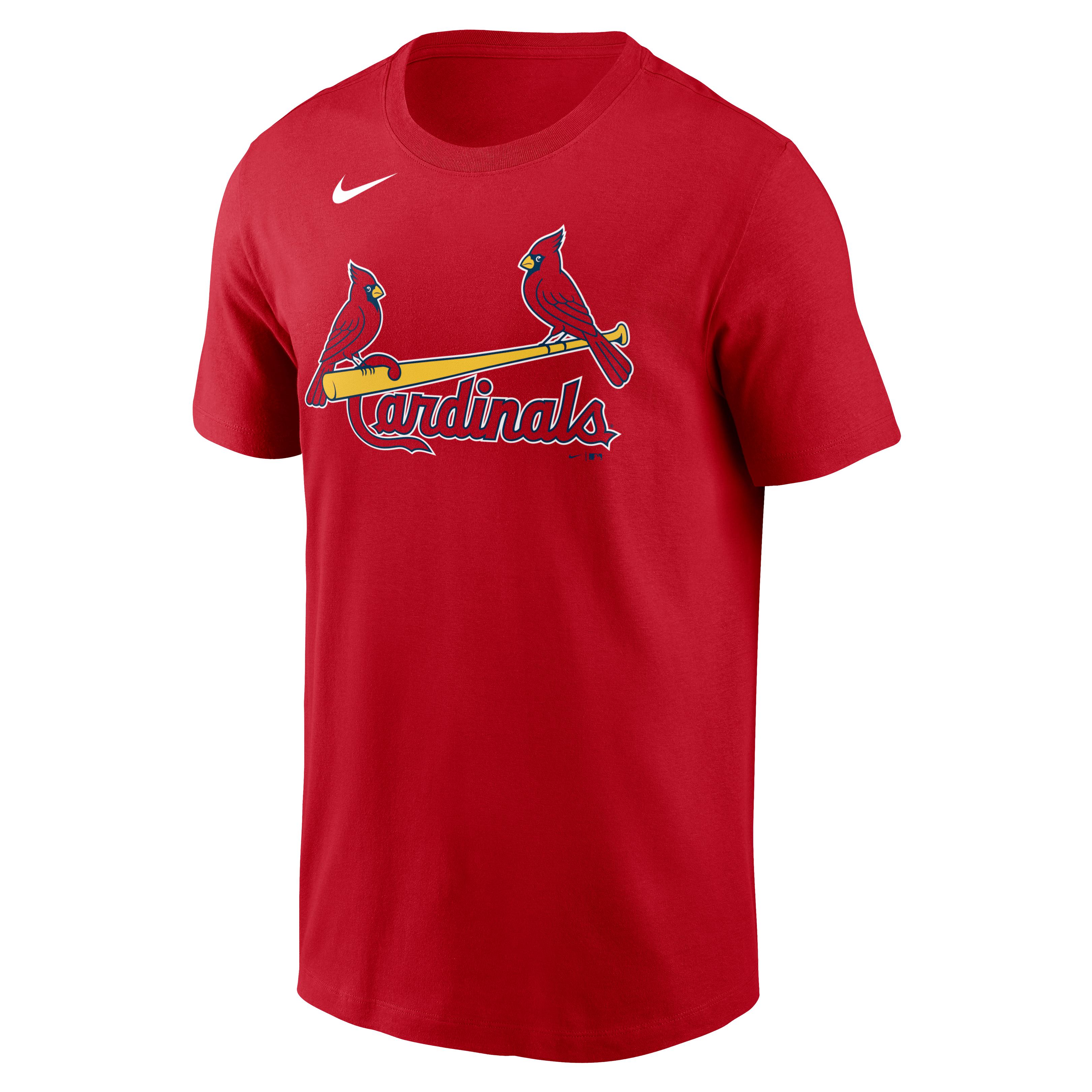 Nike Men's St. Louis Cardinals N. Arenado Cotton Name & Number Top - RED Thumbnail View 2