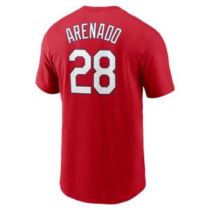 Nike Men's St. Louis Cardinals N. Arenado Cotton Name & Number Top