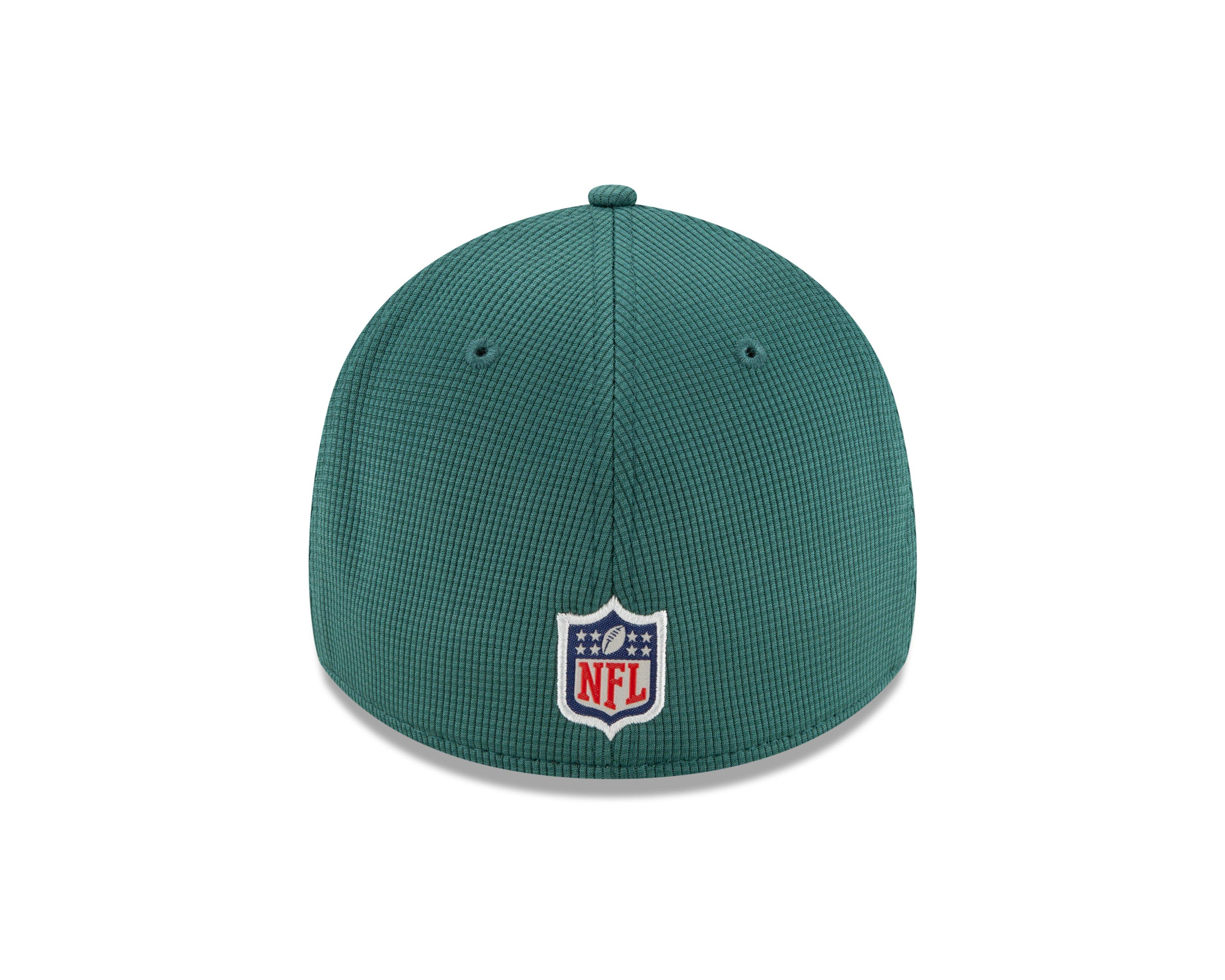 NWT New Era Men Philadelphia Eagles Hat 39Thirty Green Stretch Fit