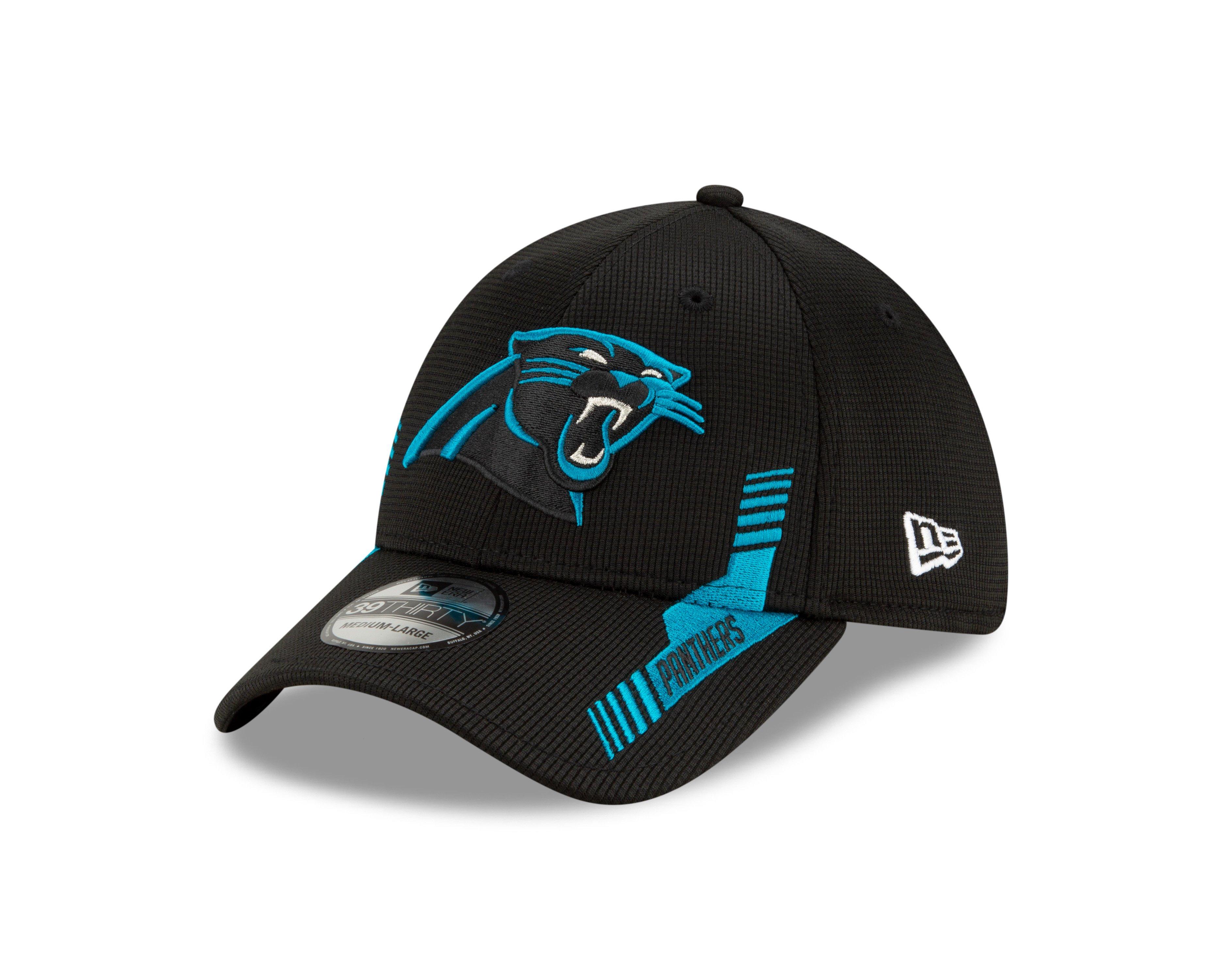 New Era Carolina Panthers Crucial Catch Tie Dye 39THIRTY Stretch Fit Hat - L/XL