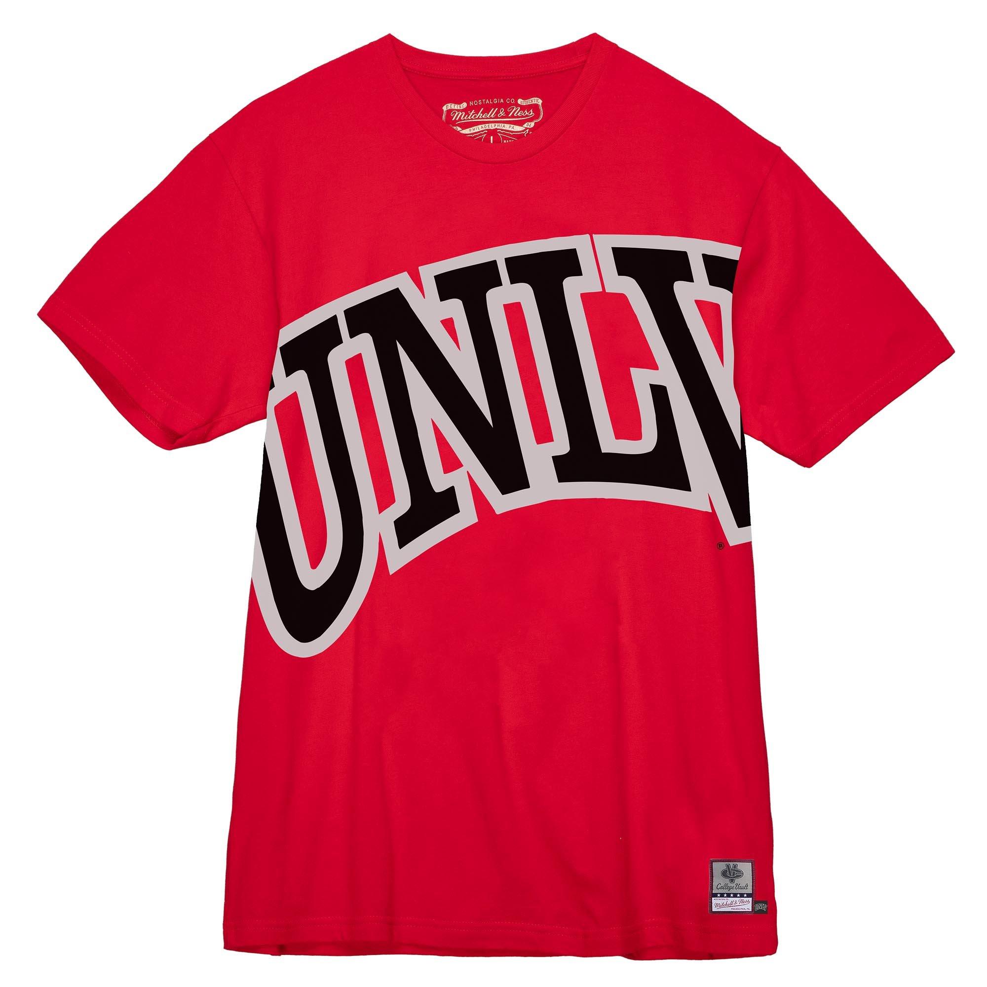 $75 Mens Size XL Mitchell & Ness UNLV Runnin Rebels Big Face